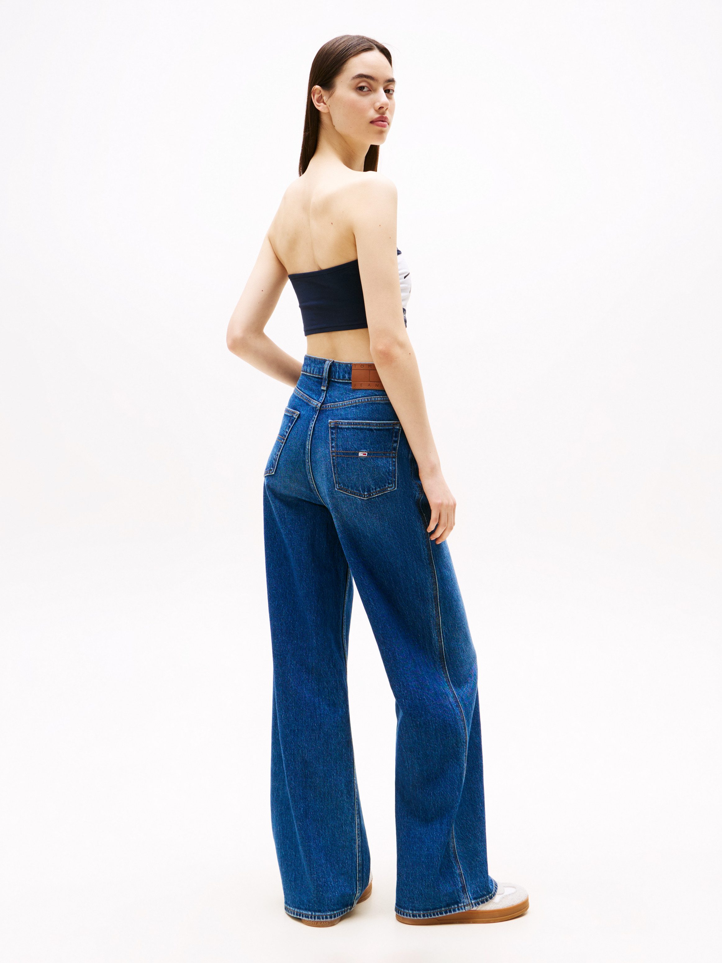 Tommy Hilfiger Underwear Bandeau-bh Bandeau in colorblock-look, iconische tommy stijl aliyah hip hop straat