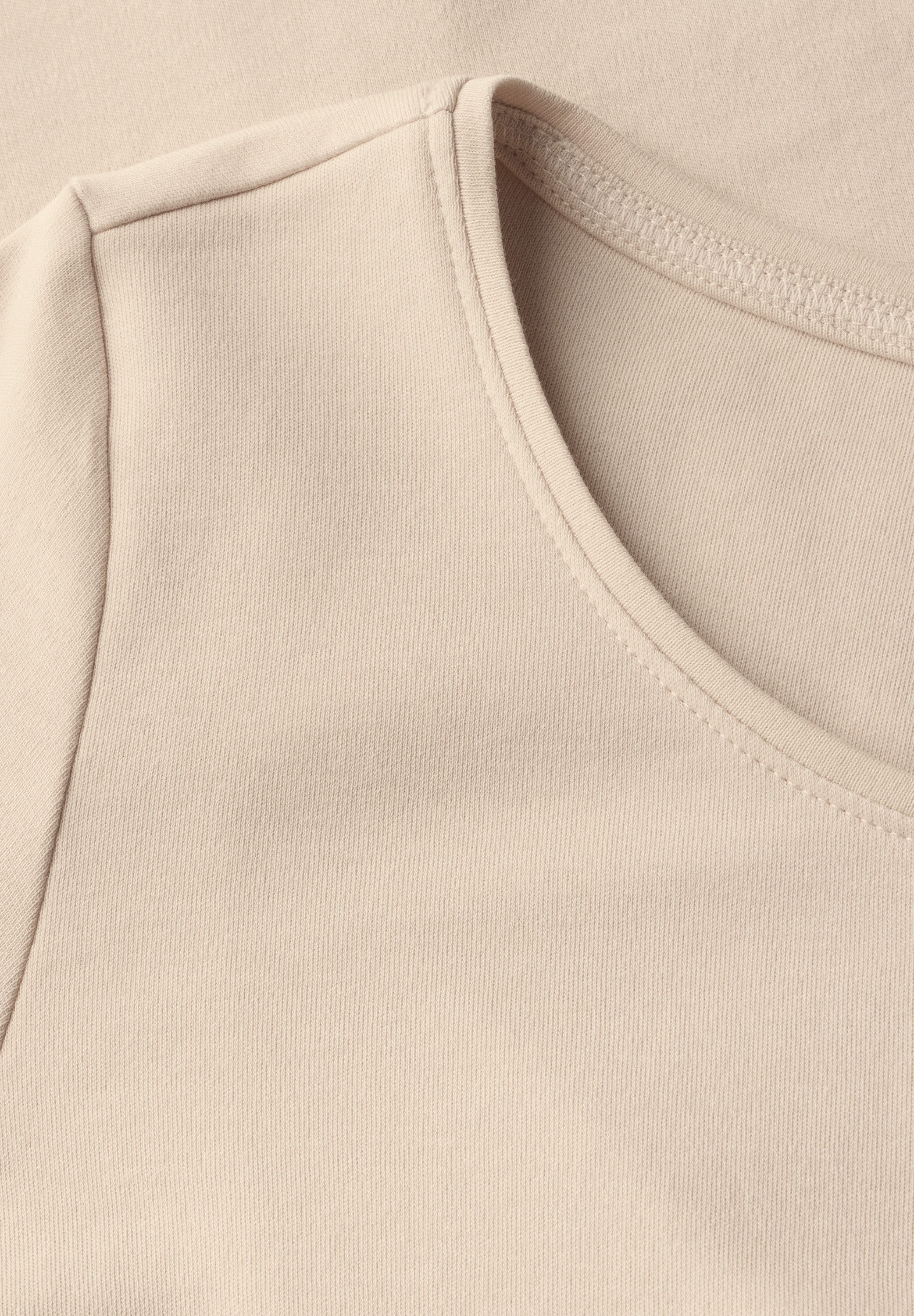 Cecil T-shirt Stijl Lena met klassieke ronde hals