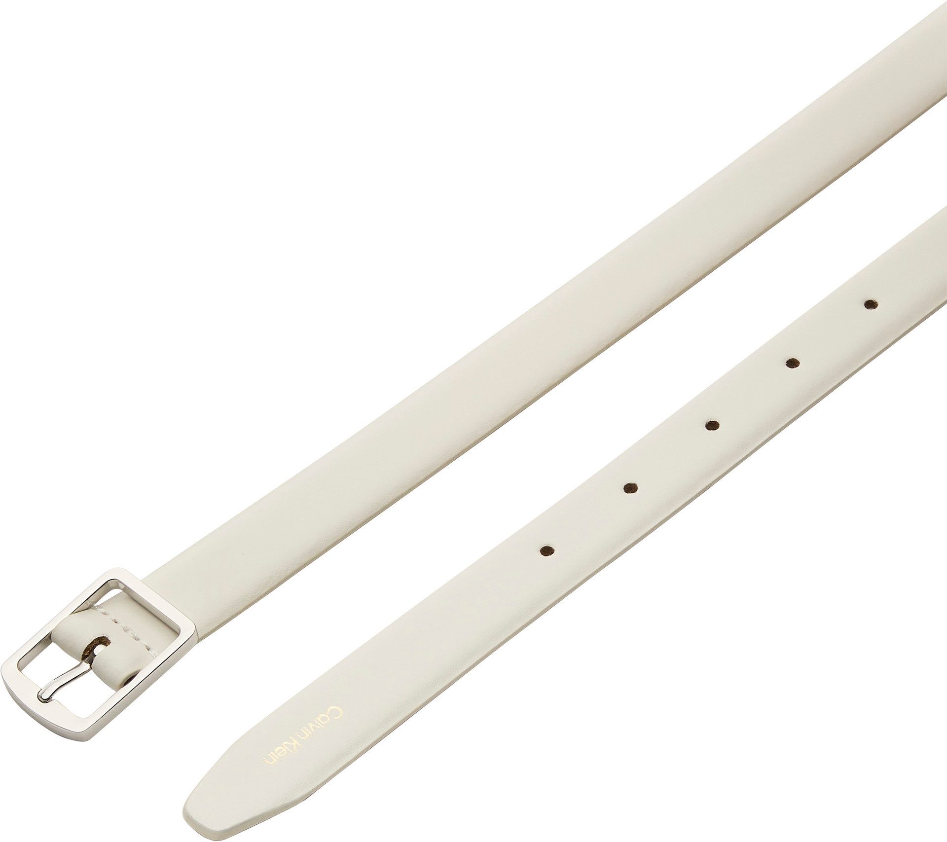 Calvin Klein Leren riem CLASSIC SQUARE BUCKLE BELT 20MM