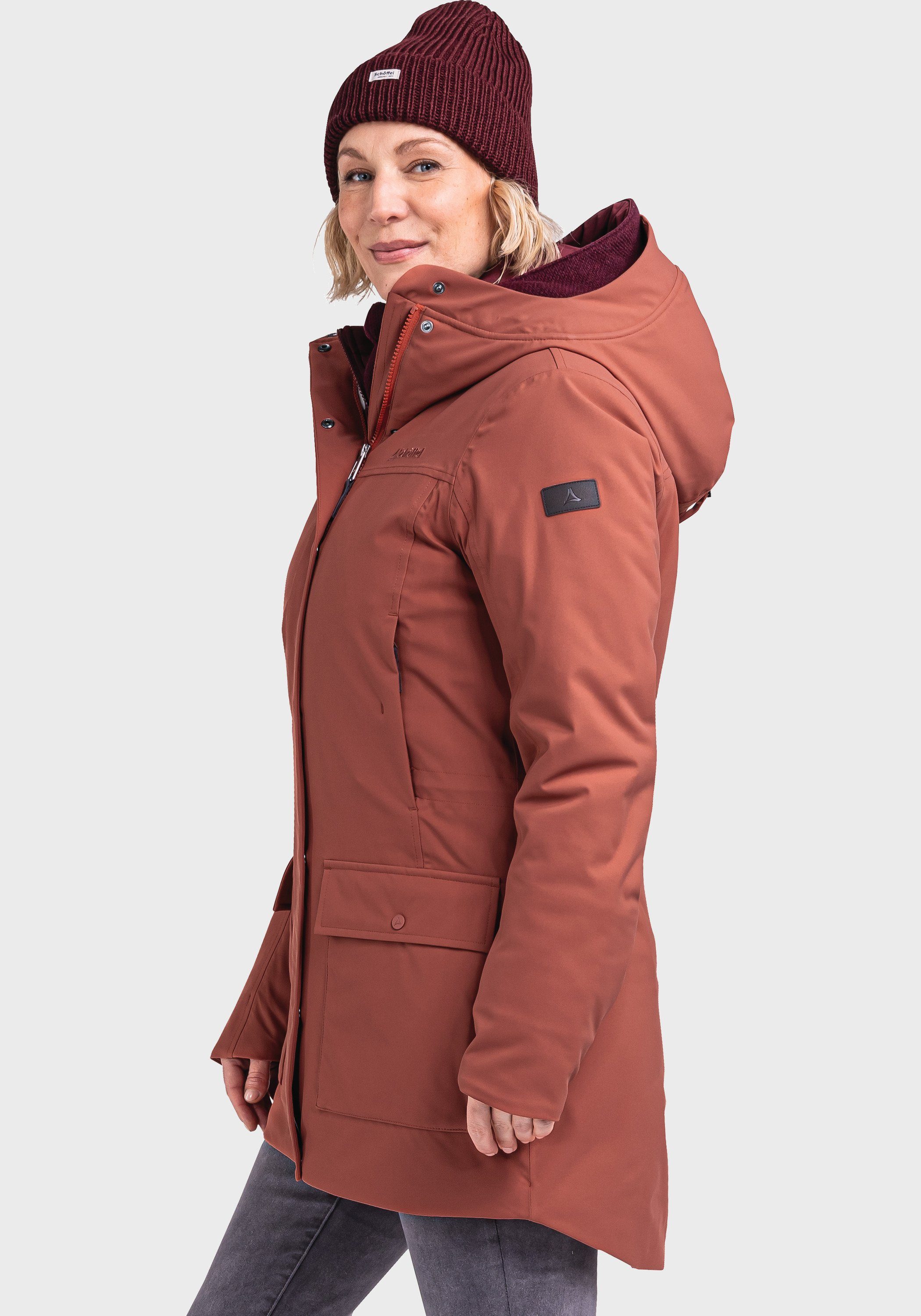 Schöffel Lang jack Ins. Parka Rotterdam L