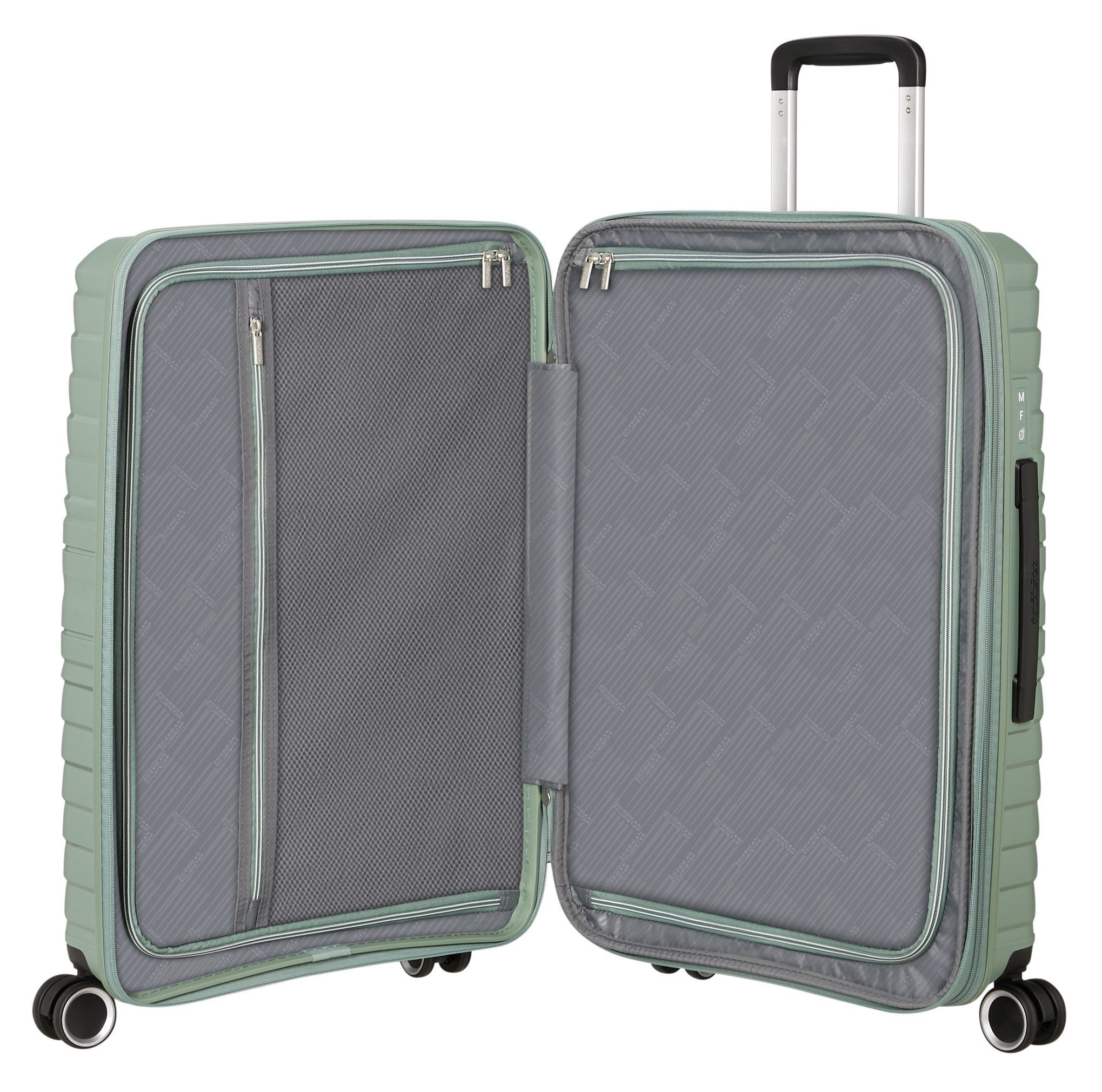 American Tourister® Hardshell-trolley FLYTWIST, verschillende maten en kleuren Hardcase koffer personaliseerbaar volume uitbreiding