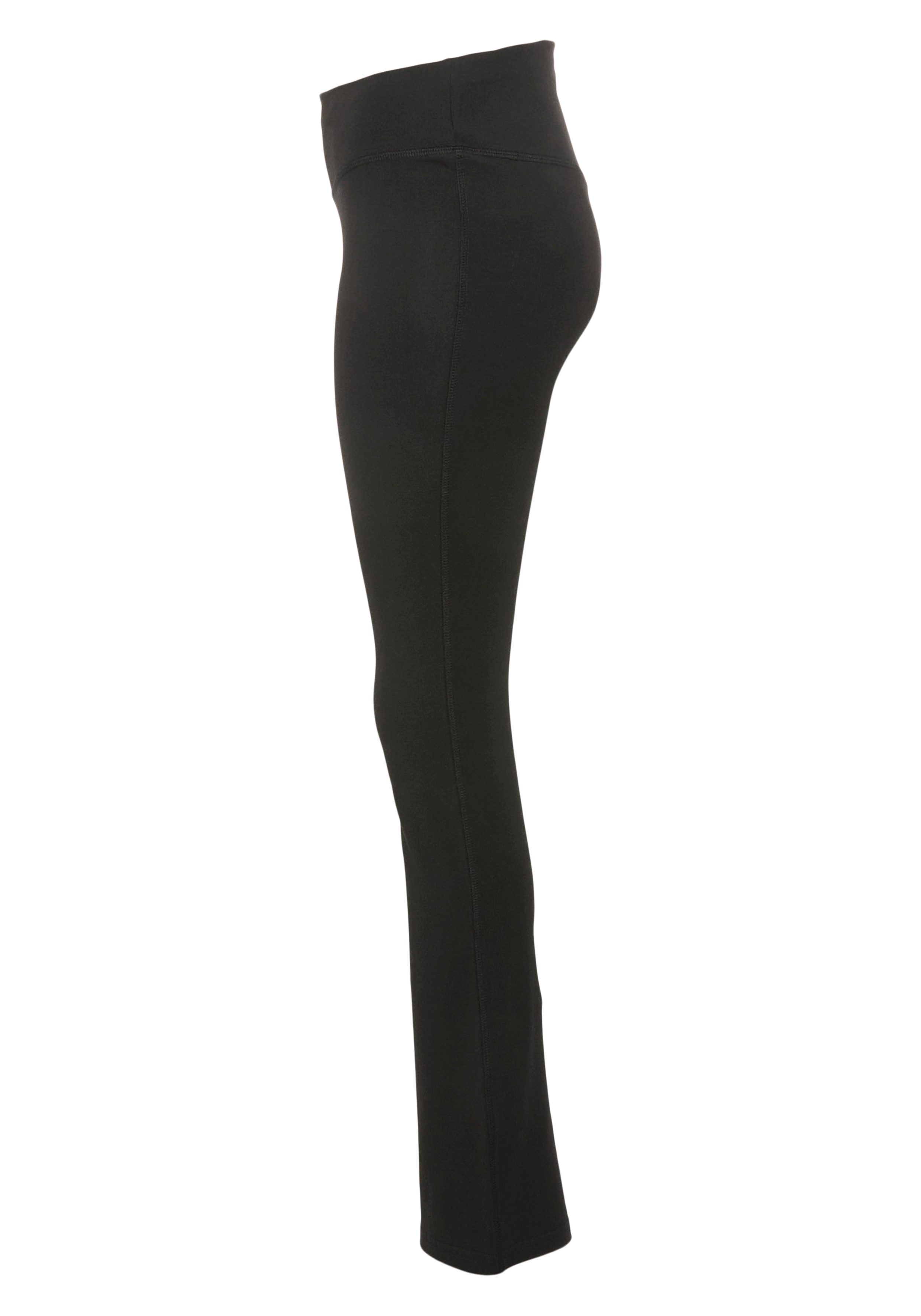 FAYN SPORTS Sportbroek Comfort Flare van zachte katoen-jersey (2-delig, Set van 2)
