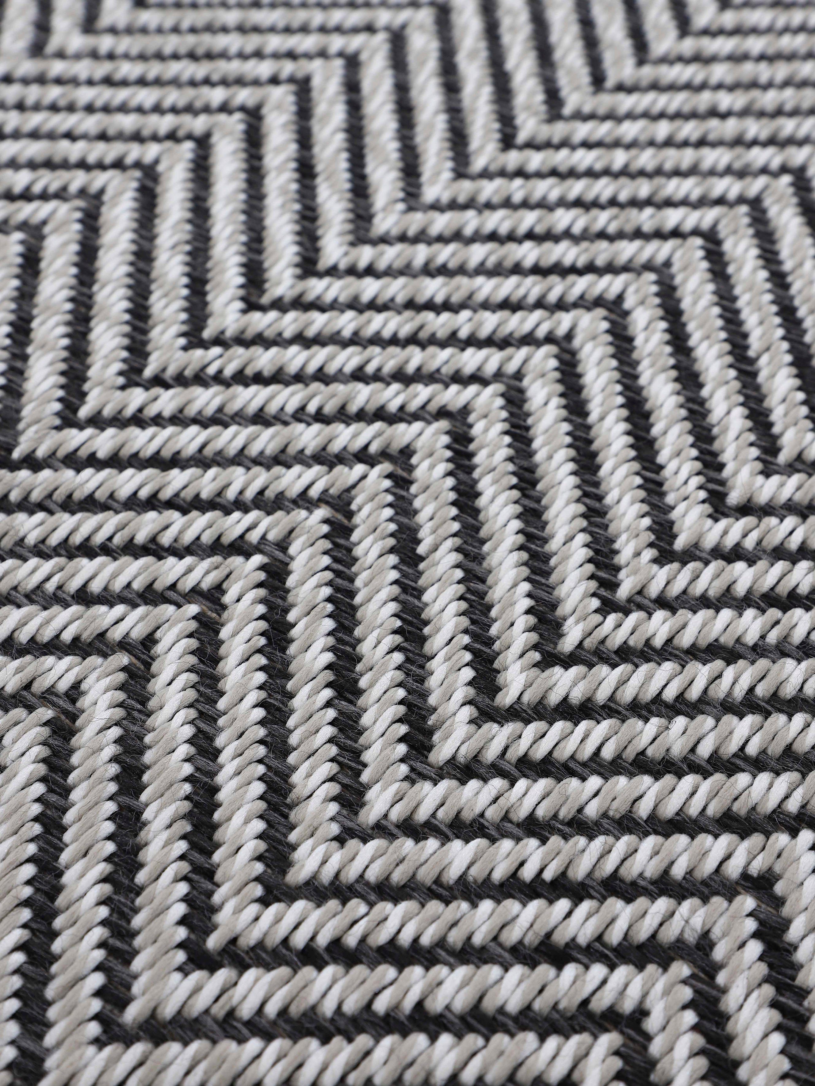 carpetfine Loper Boho 106 robust vlakweefsel, sisal look, uv-bestendig, buitenruimte