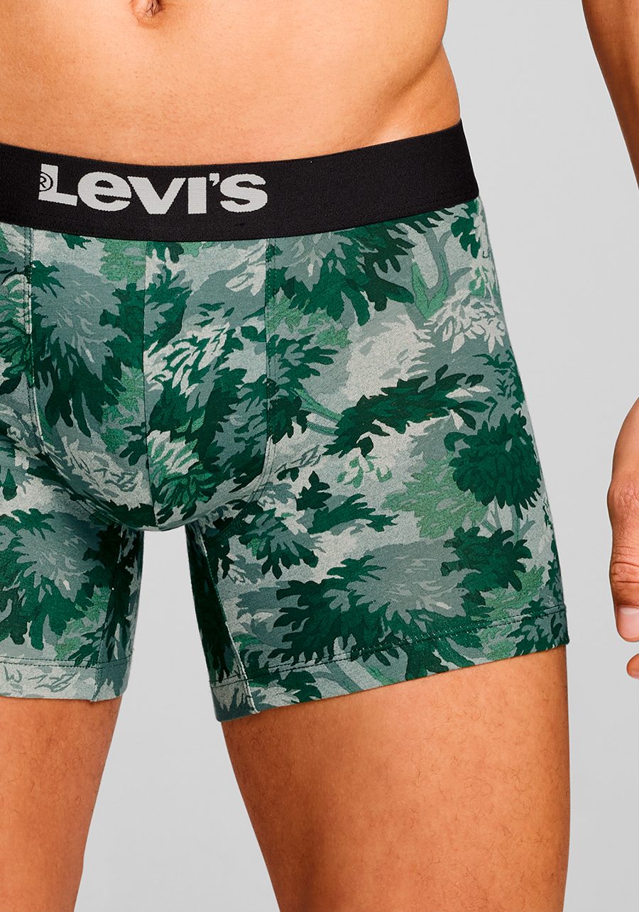 Levi's® Boxershort LEVIS MEN WOODS CAMO BOXER BRIEF 2P (Set van 2)