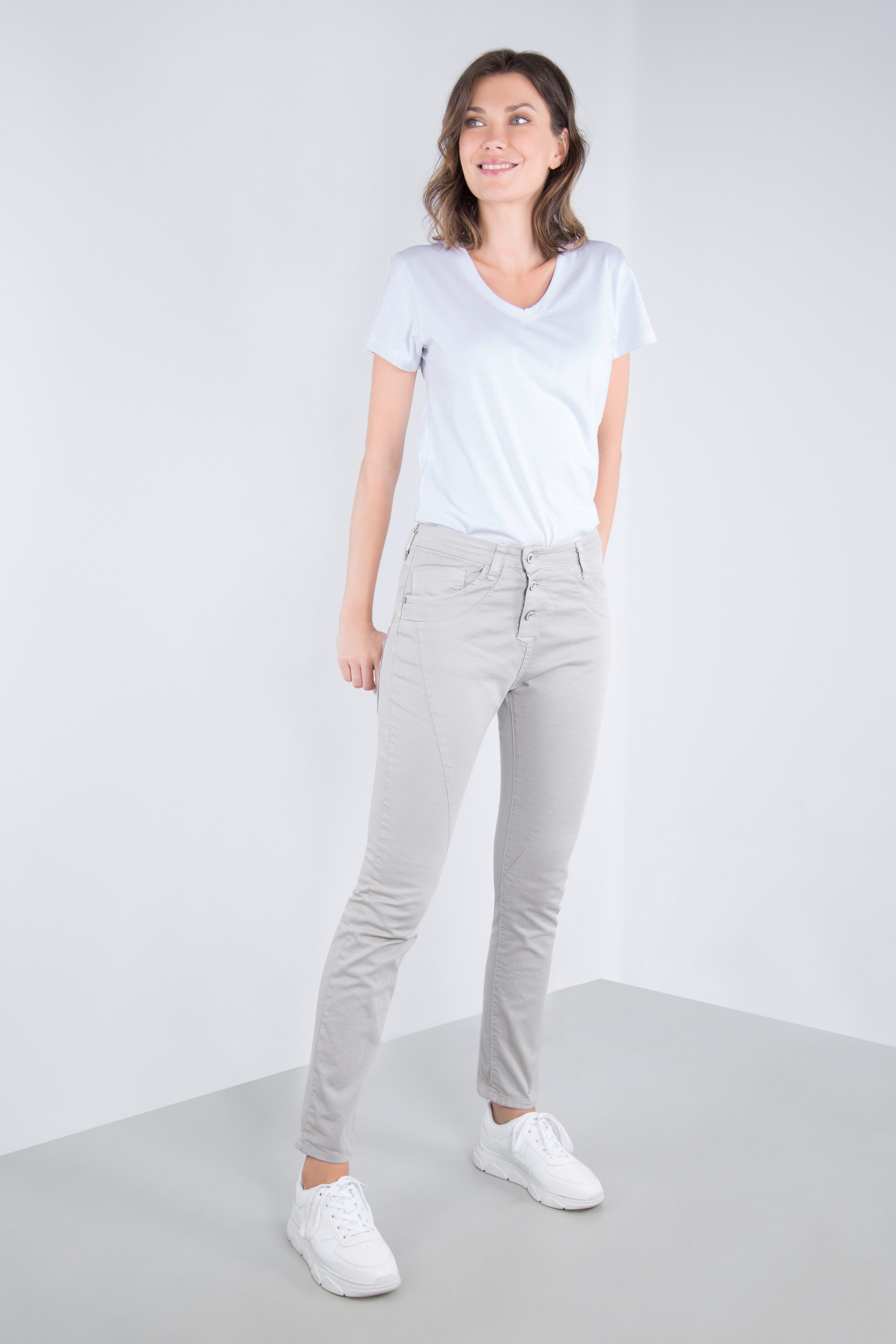 Please Jeans 5-pocket jeans P78A Krinkel-look