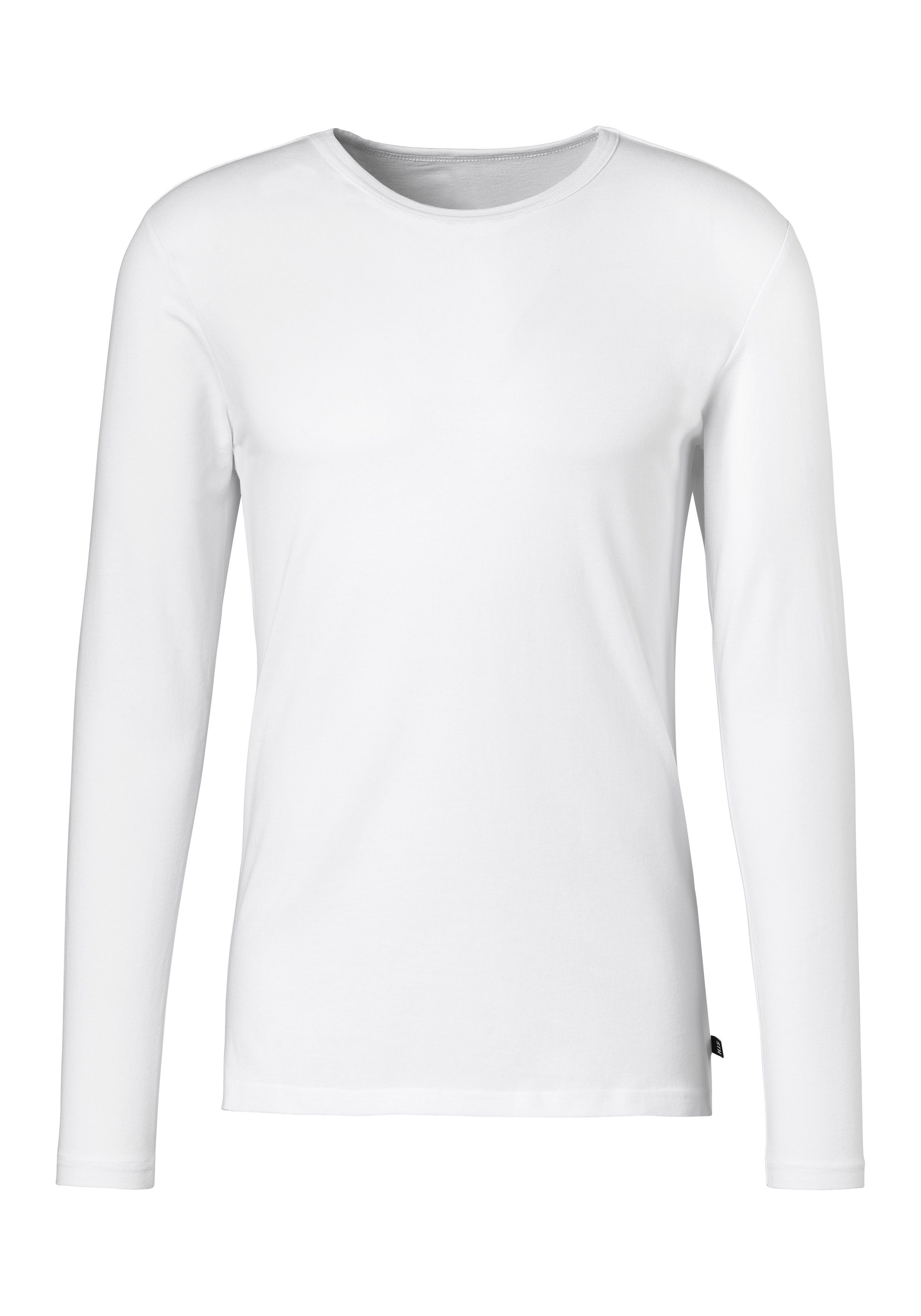 H.I.S Shirt met lange mouwen Dubbelpack onderhemd van katoenmix (2-delig Set van 2)