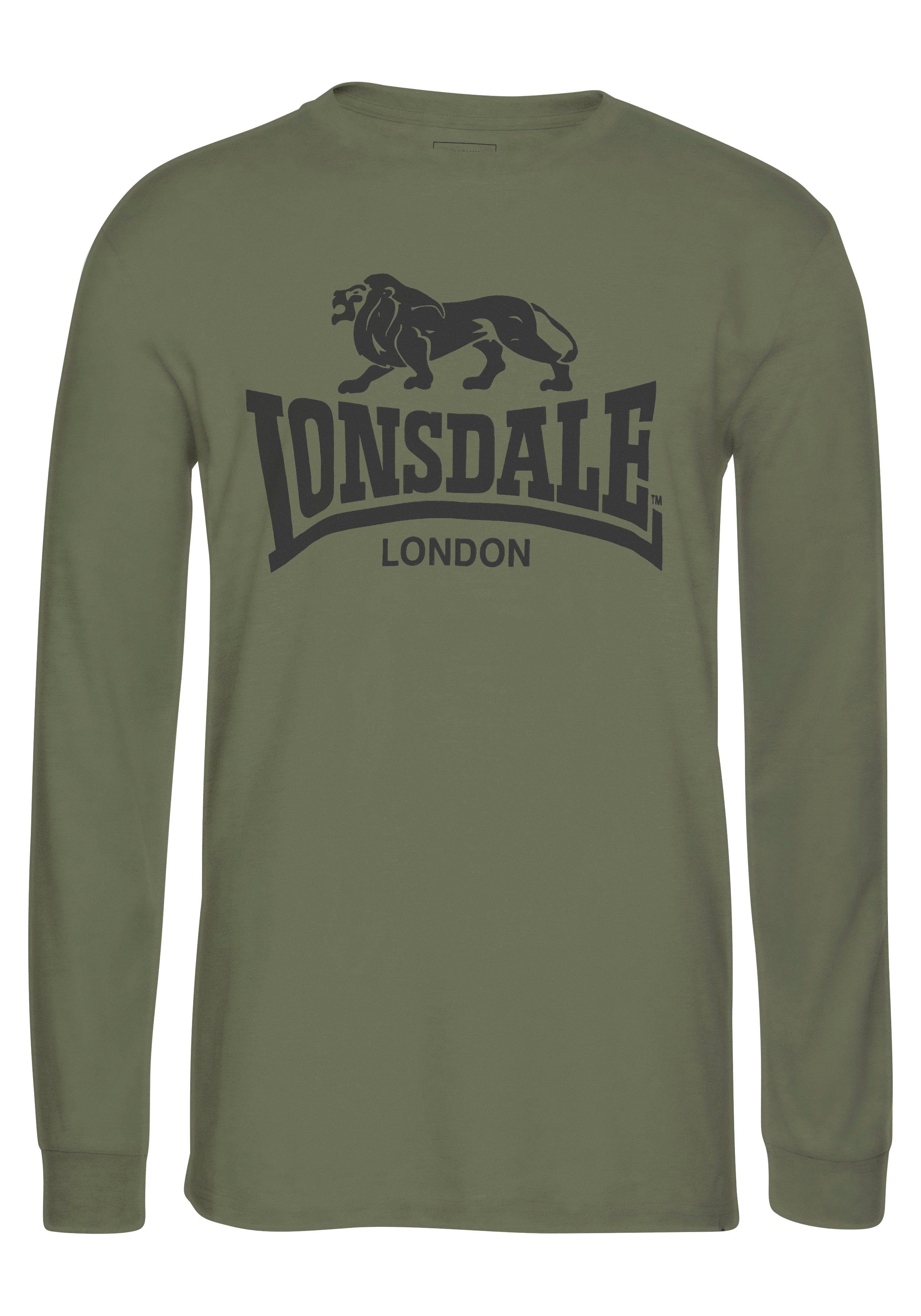 Lonsdale Shirt met lange mouwen AYRSHIRE (2-delig, Set van 2)