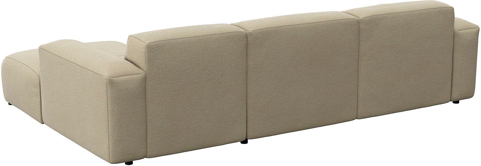 FLEXLUX Hoekbank Lucera comfortabel en comfortabel door hoogwaardige zitconstructie, L-vorm