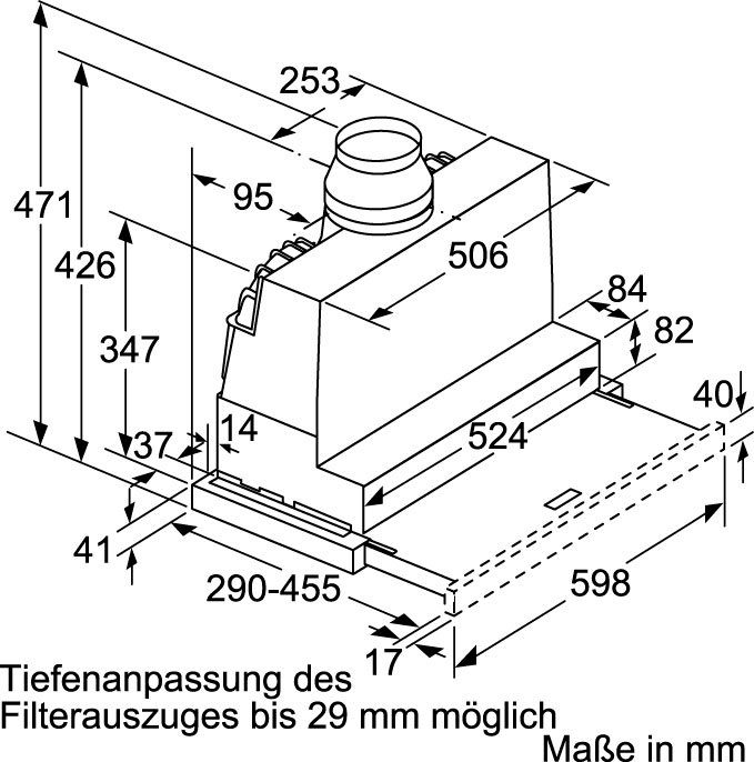 NEFF Vlakscherm-afzuigkap D46ED52X1
