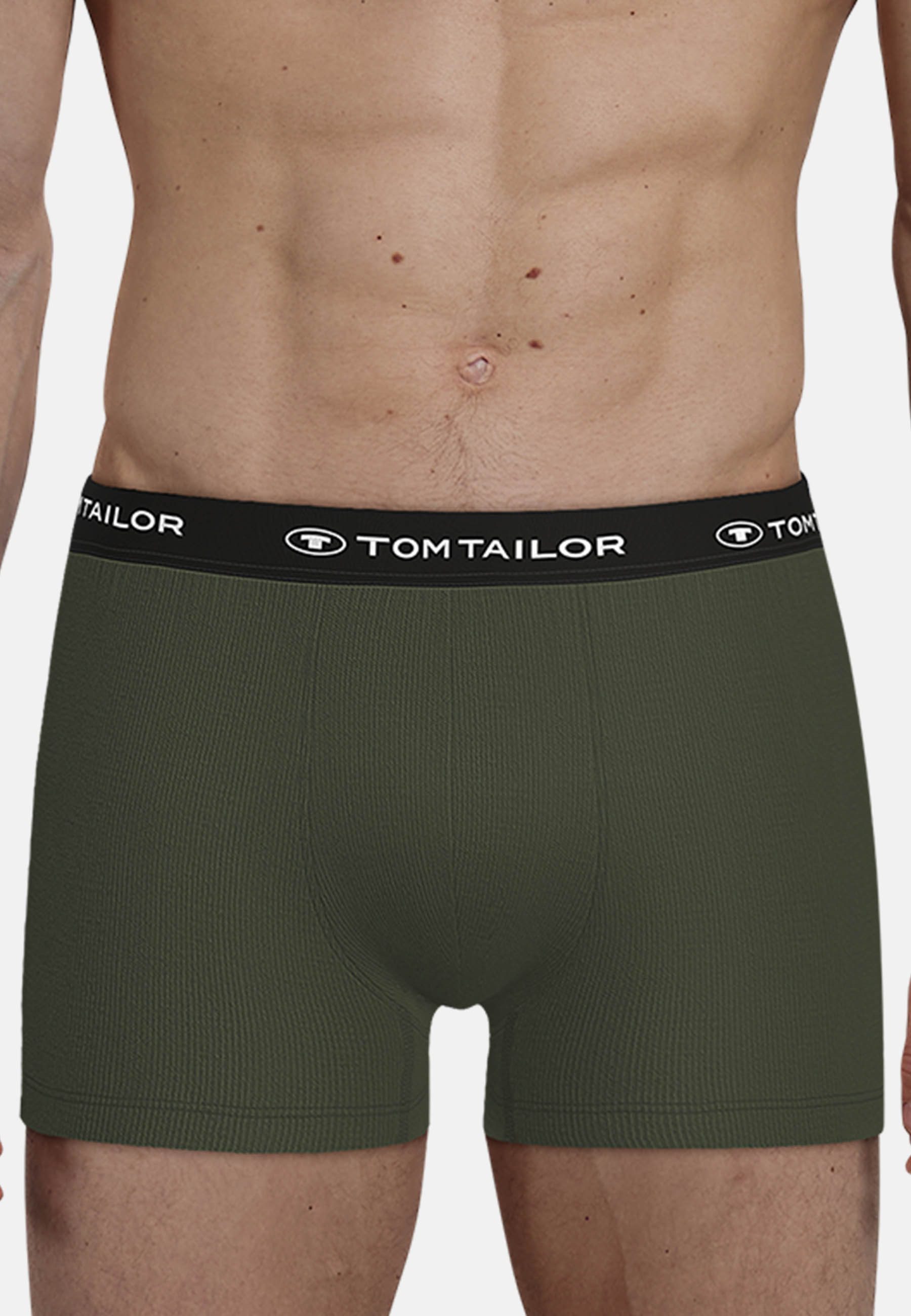 Tom Tailor Boxershort Buffer met aangename logobund (3 stuks)