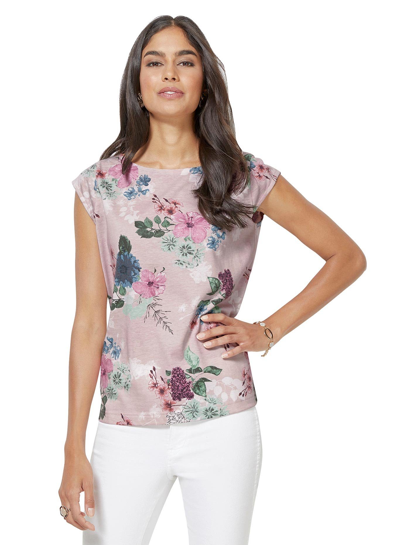 Alessa W. Shirt met print Shirt (1-delig)