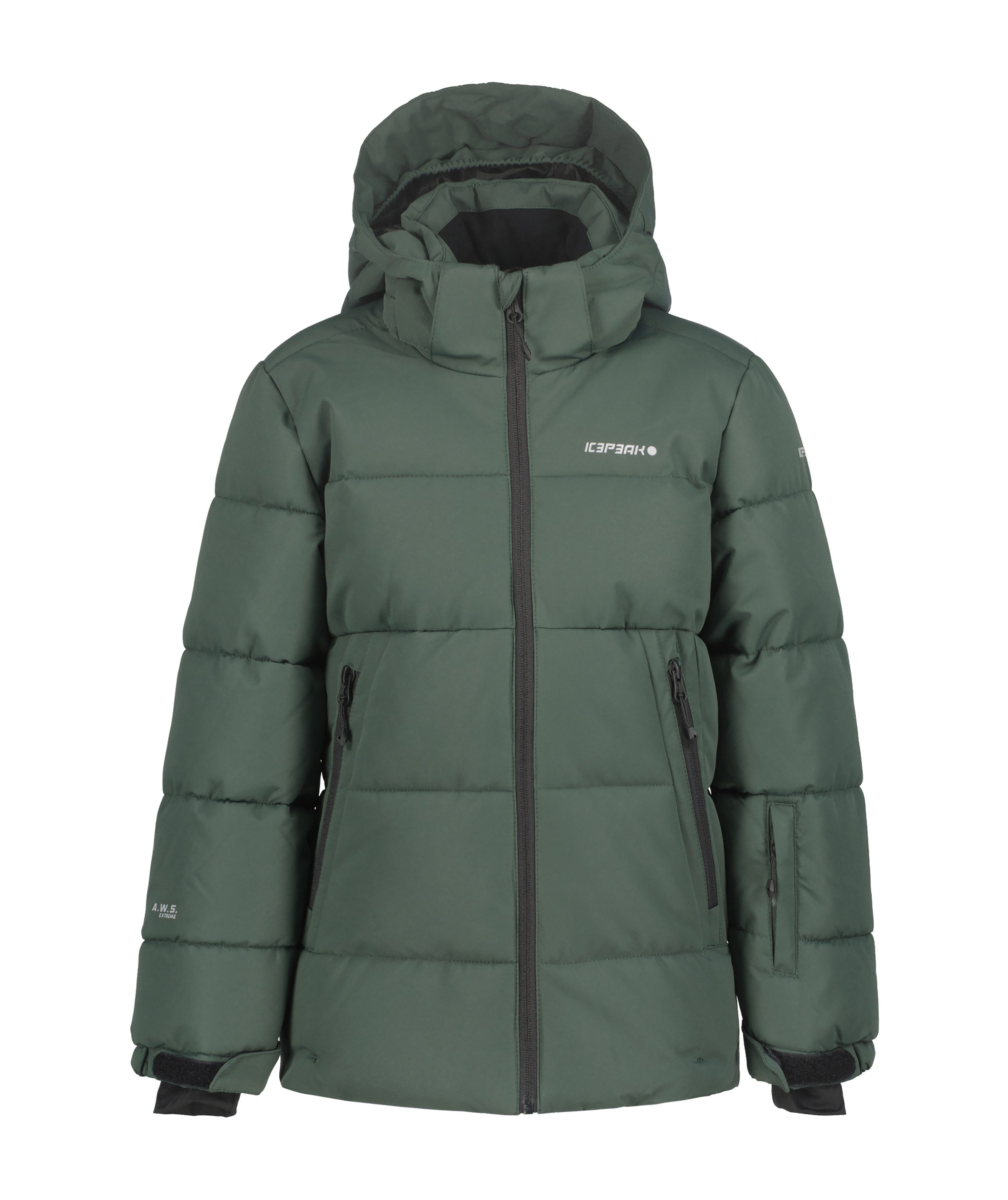 Icepeak Ski-jack LOUIN JR Winterjack met opening voor koptelefoon kabel in de binnenzak (1 stuk)