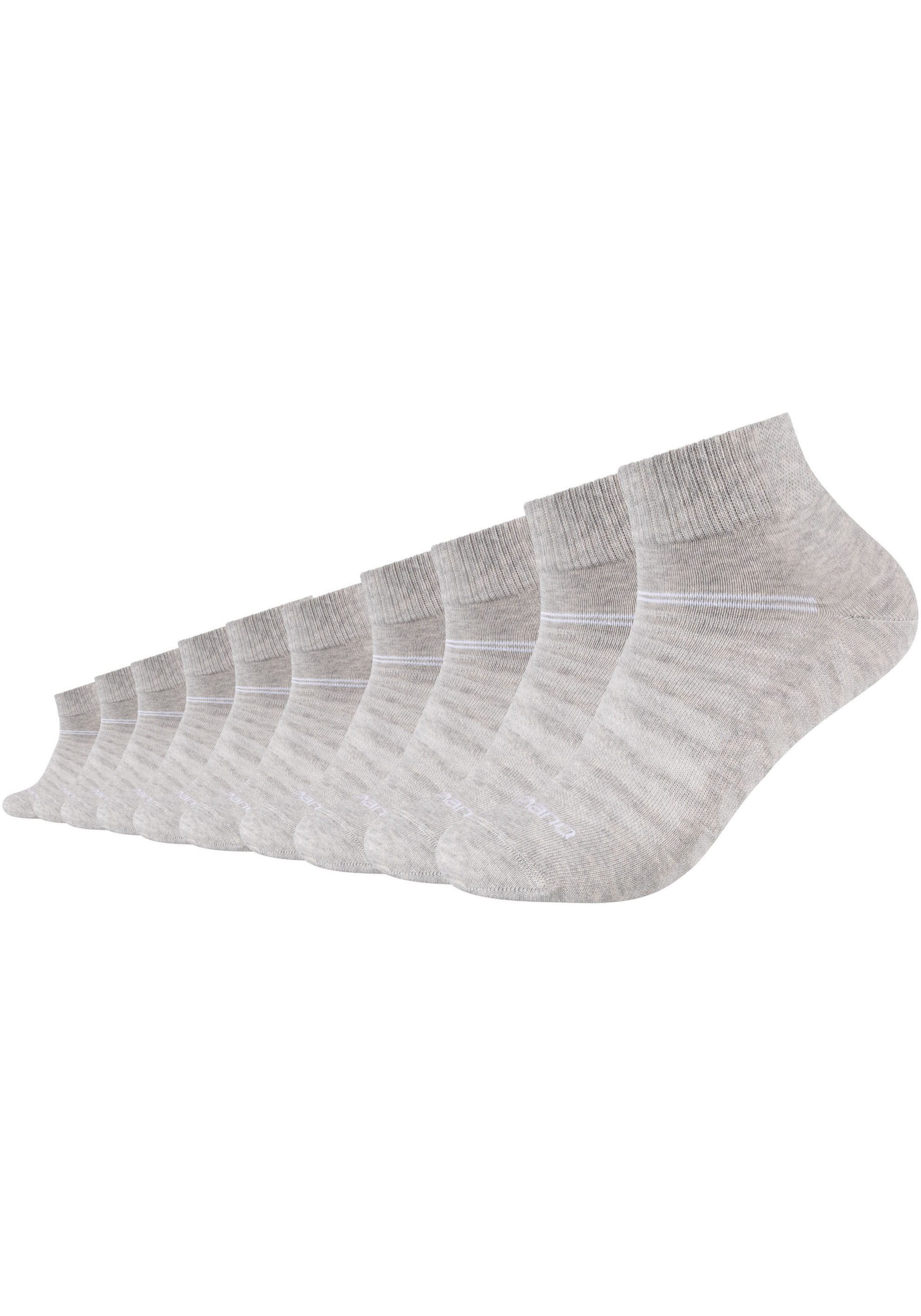 Camano Korte sokken Mesh ventilation met harmonieuze kleurverloop-look (10 paar)