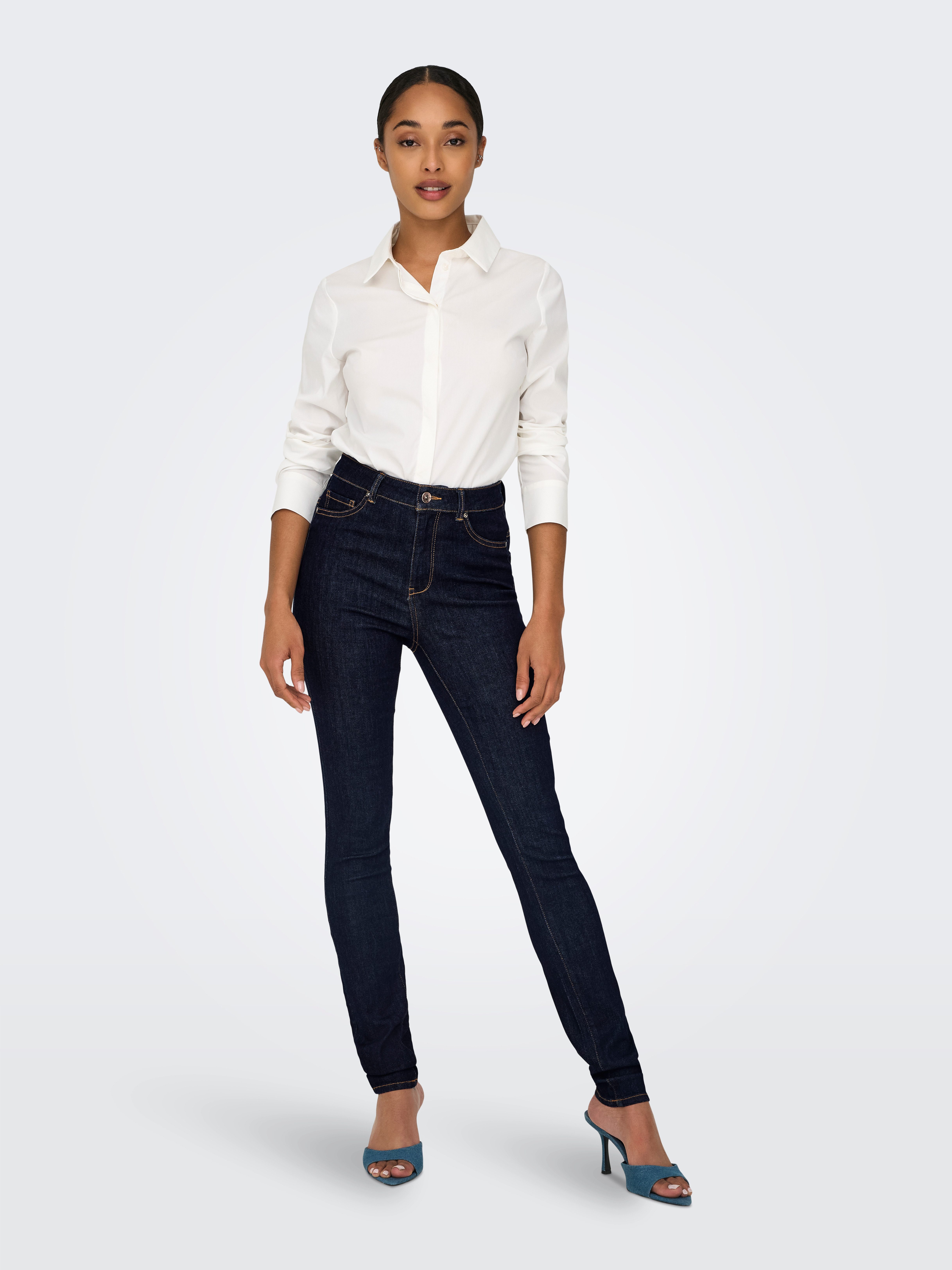 Only Skinny fit jeans ONLROSE HW SKINNY DNM GUA030