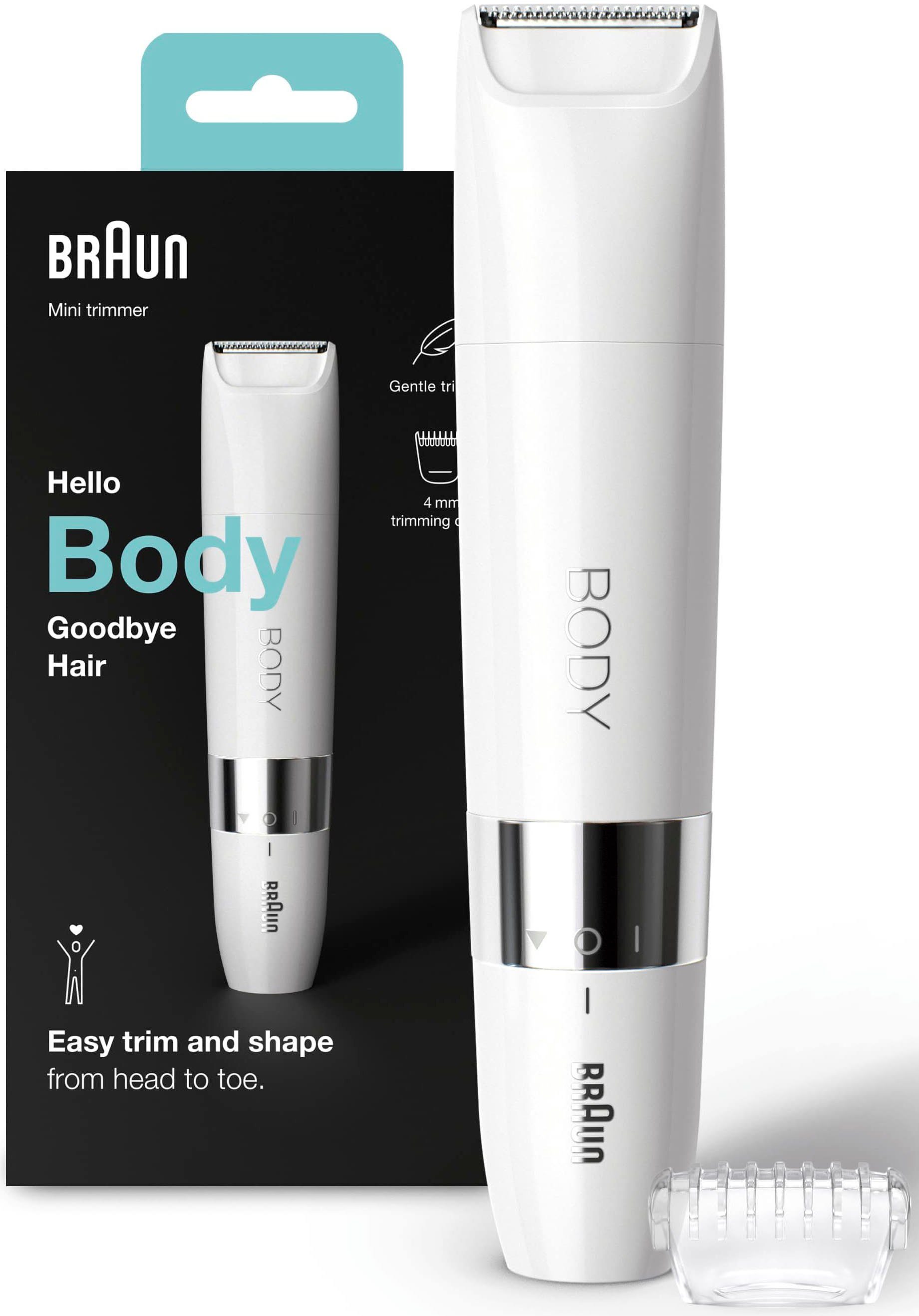 Braun Ladyshave Mini Body-& Bikini-Trimmer BS1000