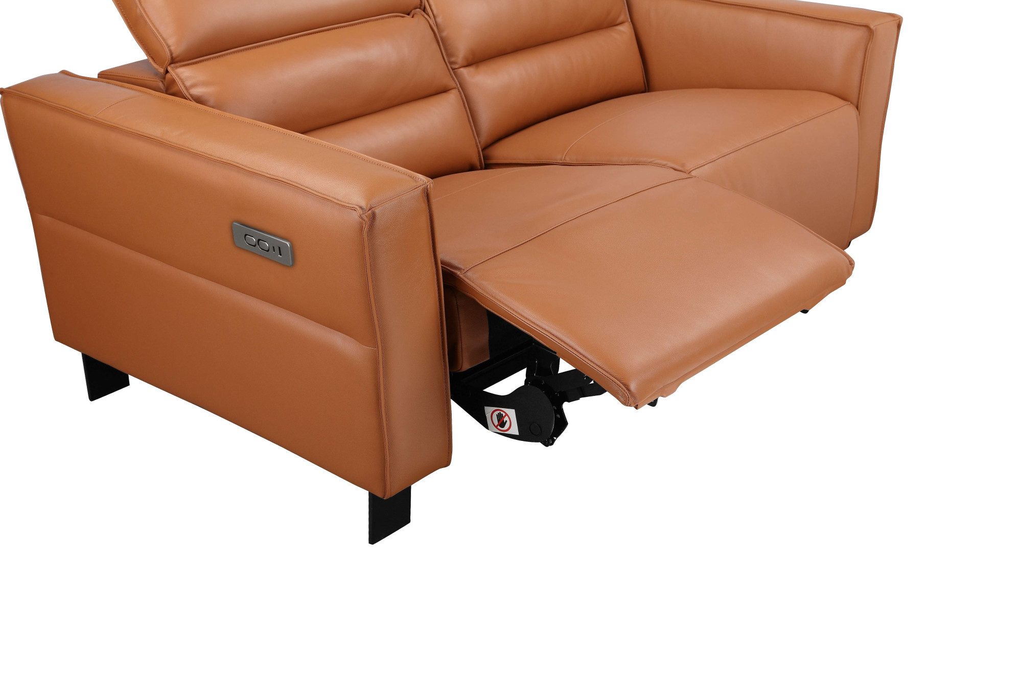 Places of Style 2-zitsbank Carpari, 162 cm, met handmatige of elektrische relaxfunctie