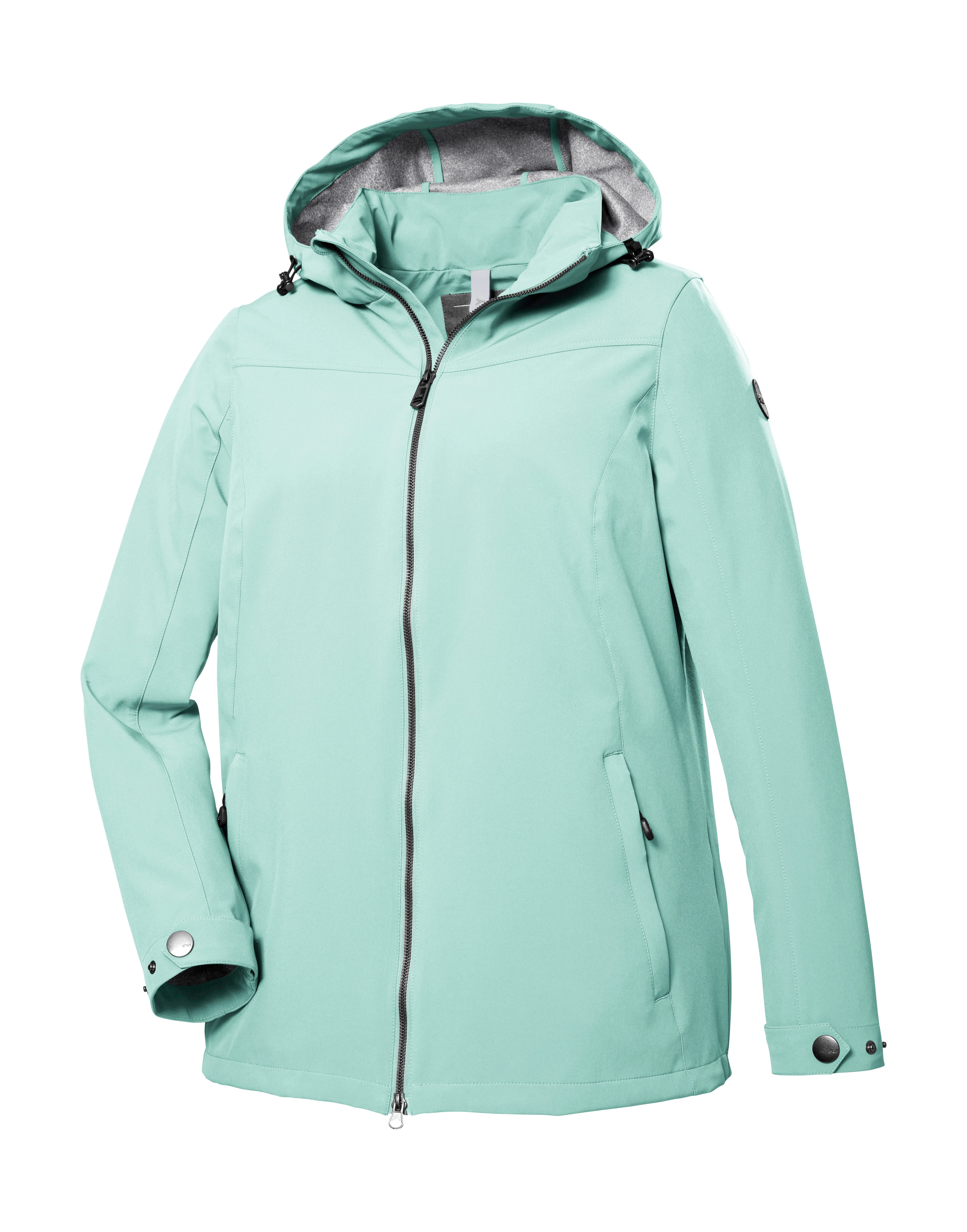 STOY Softshell-jack STS 1 WMN SFTSHLL JCKT Dames softshelljas: waterafstotend, ademend, milieuvriendelijk