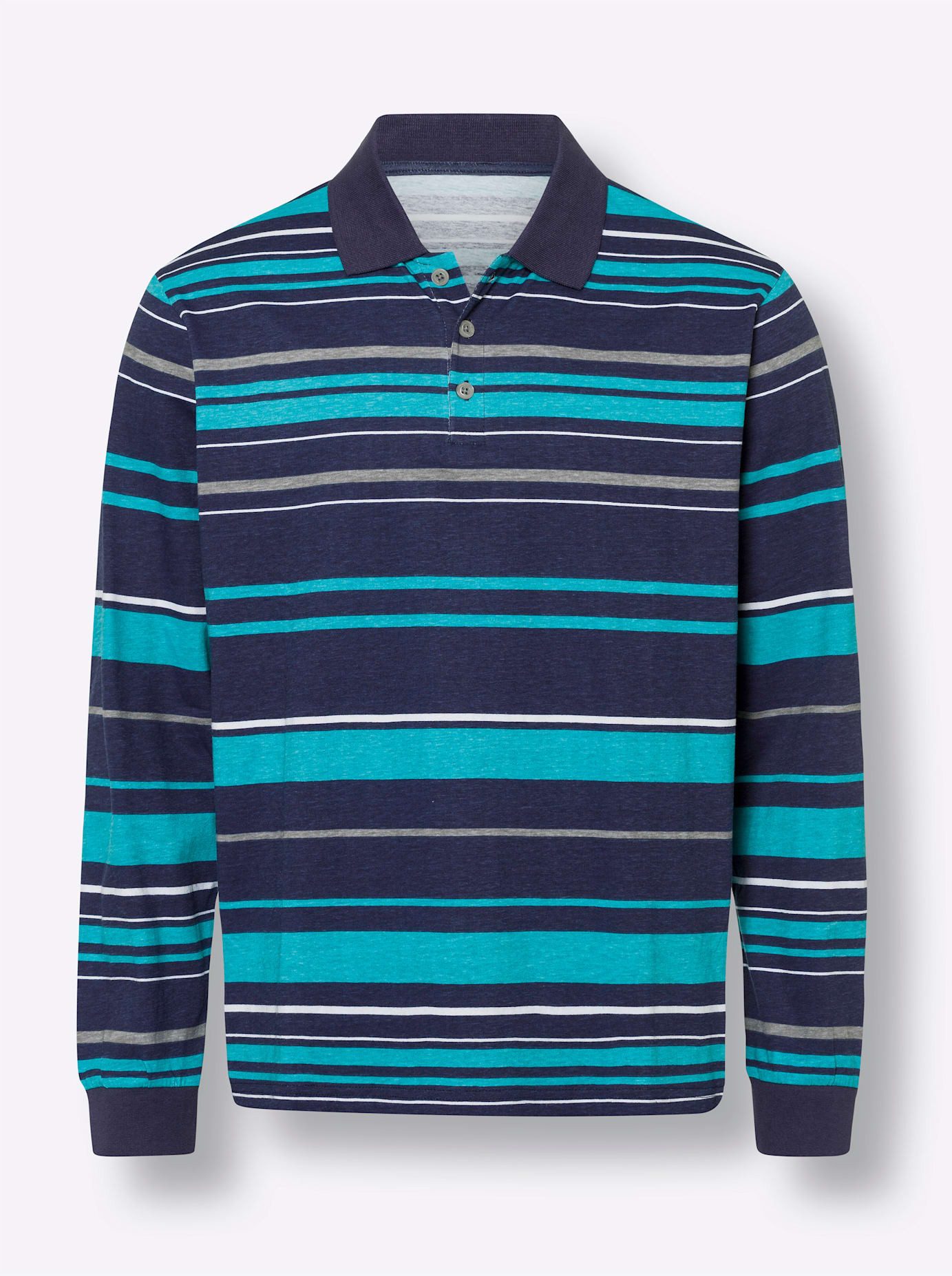 Classic Poloshirt met lange mouwen (1-delig)