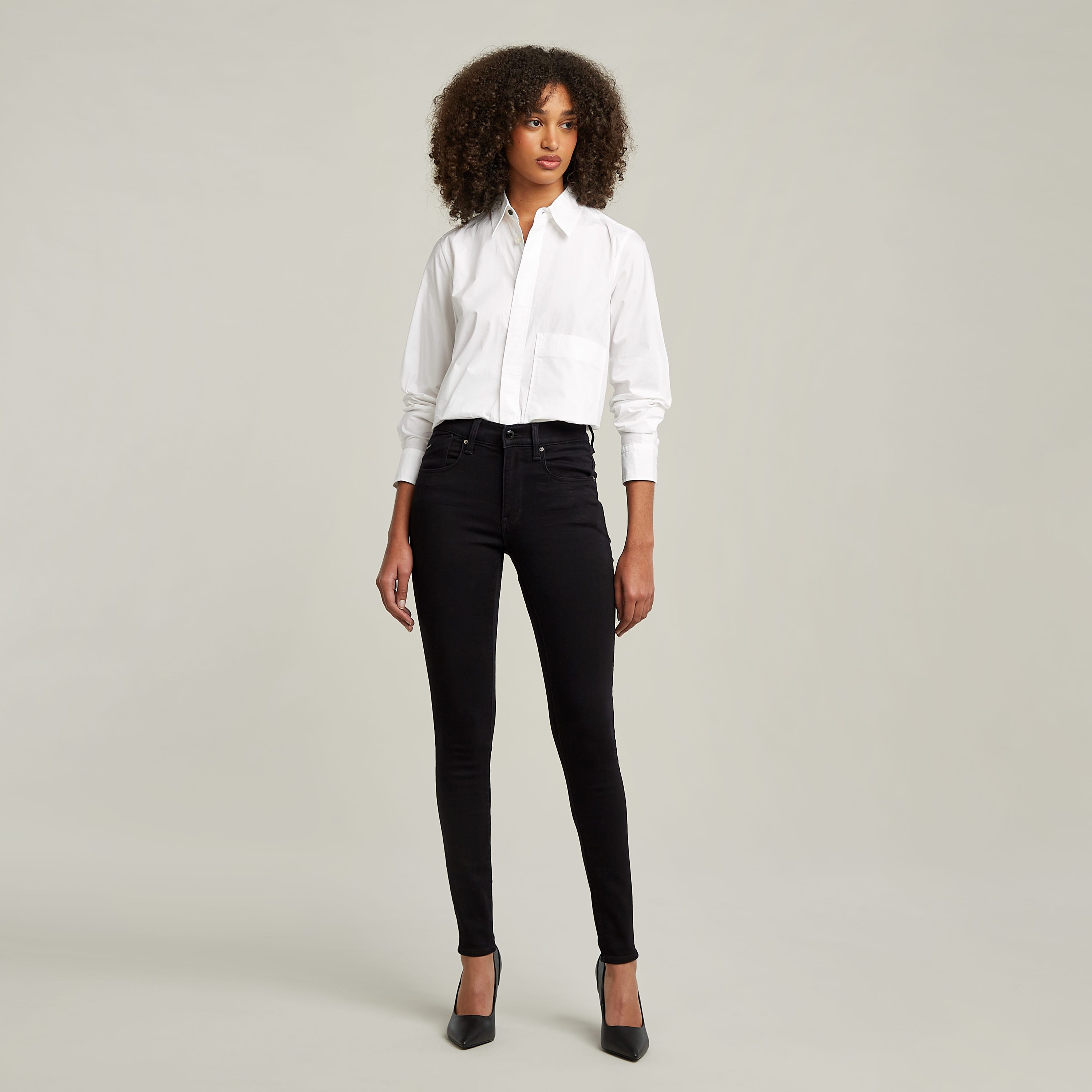 G-Star RAW Skinny fit jeans Lhana met wellnessfactor door het stretchaandeel