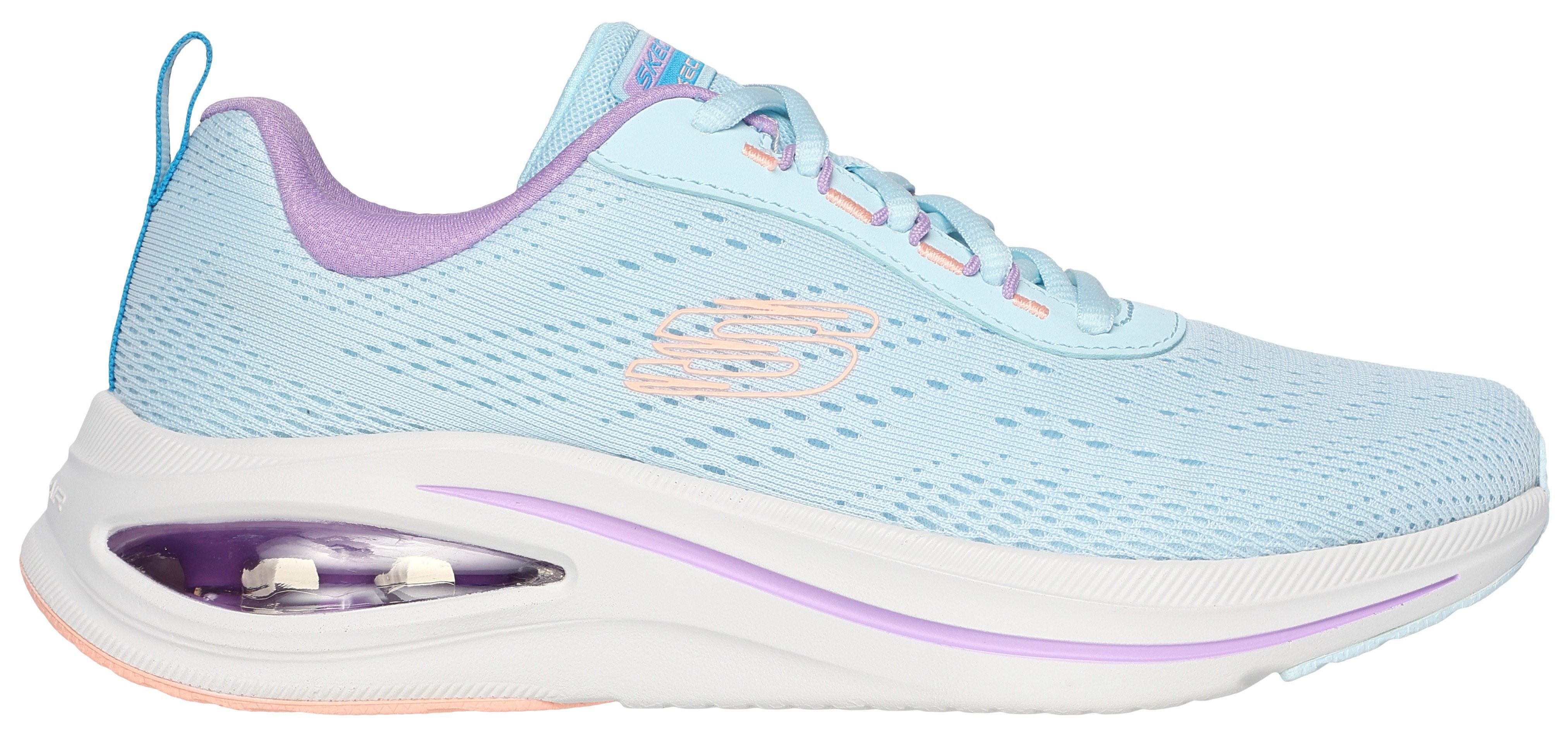 Skechers Slip-on sneakers SKECH-AIR META-AIRED OUT Slipper, vrijetijdsschoen, trainingsschoen met gevoerde schacht