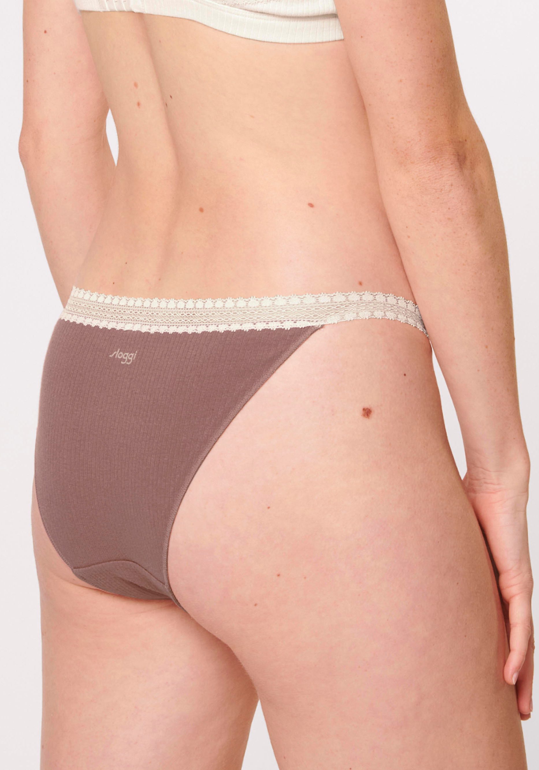 Sloggi Slip GO Ribbed R Tanga C2P (Set van 2)