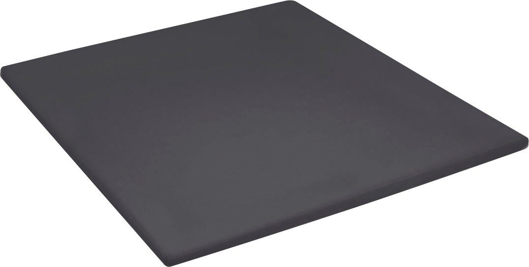 Cinderella Hoeslaken Uni badstof topmatras (1 stuk) hoeslakens maat 160 cm x 200-210 cm grijs