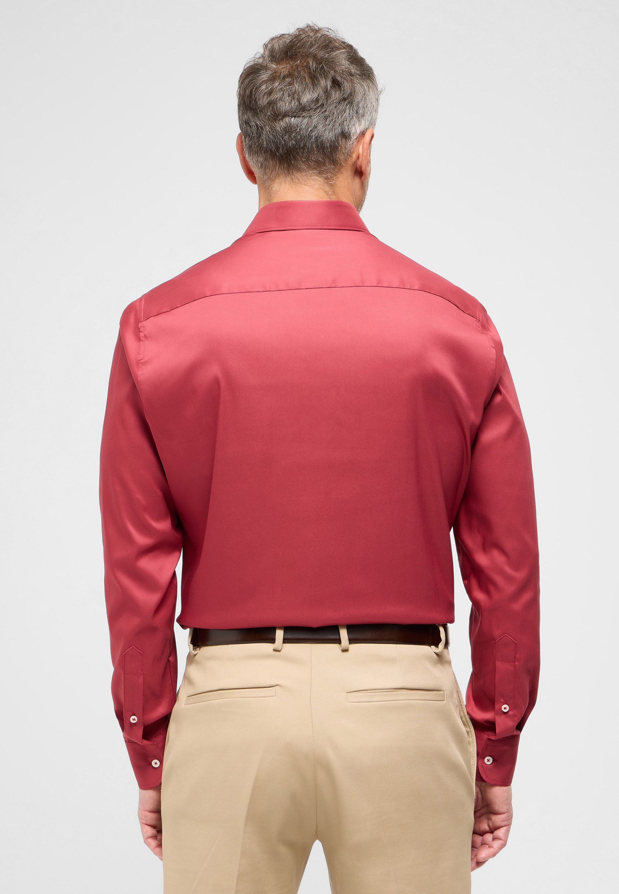 Eterna Overhemd met lange mouwen Slim fit EASY IRON (gemakkelijk te strijken)