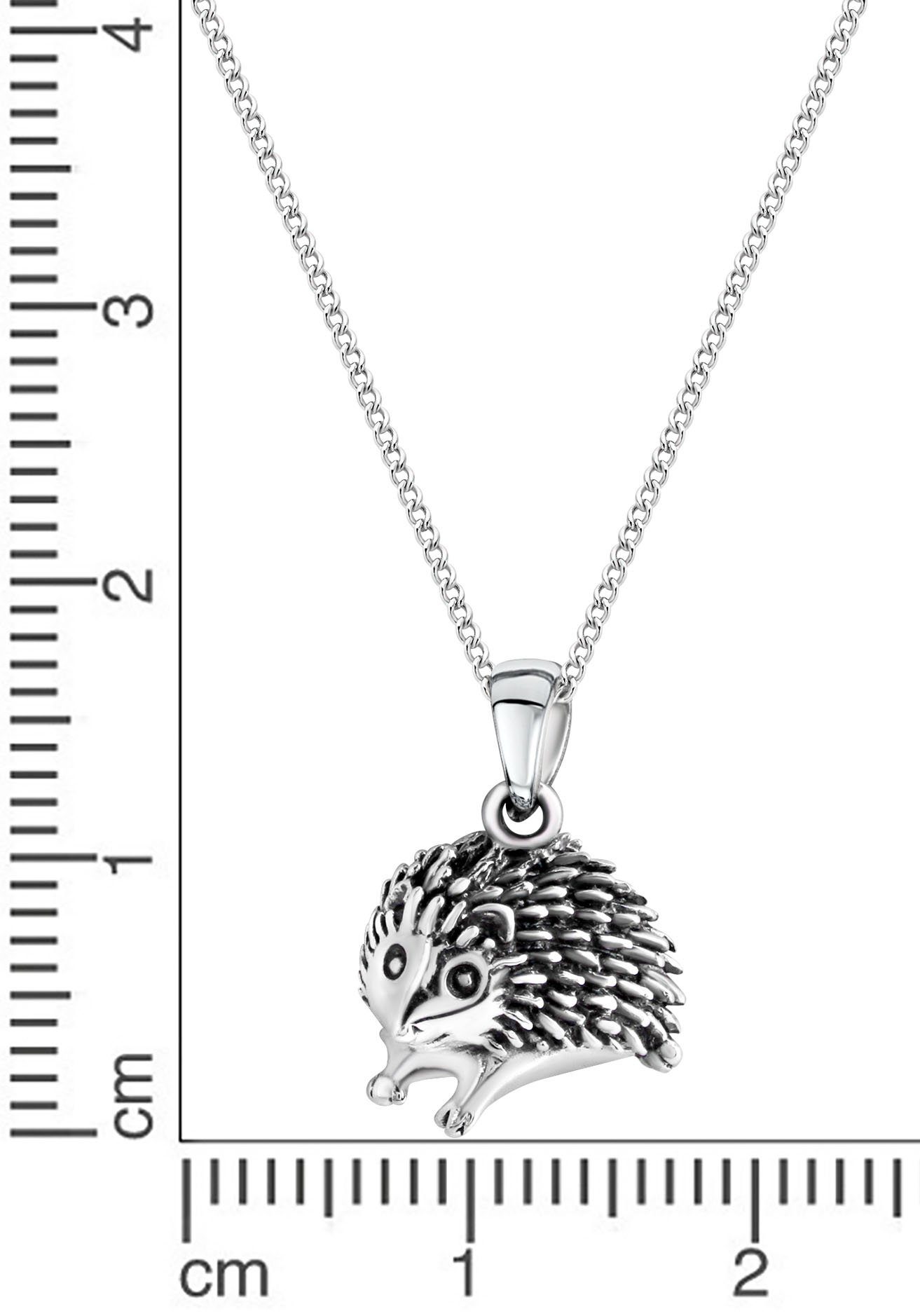 Firetti Ketting met hanger Sieraad cadeau zilver 925 halssieraad halsketting panzerketting egel