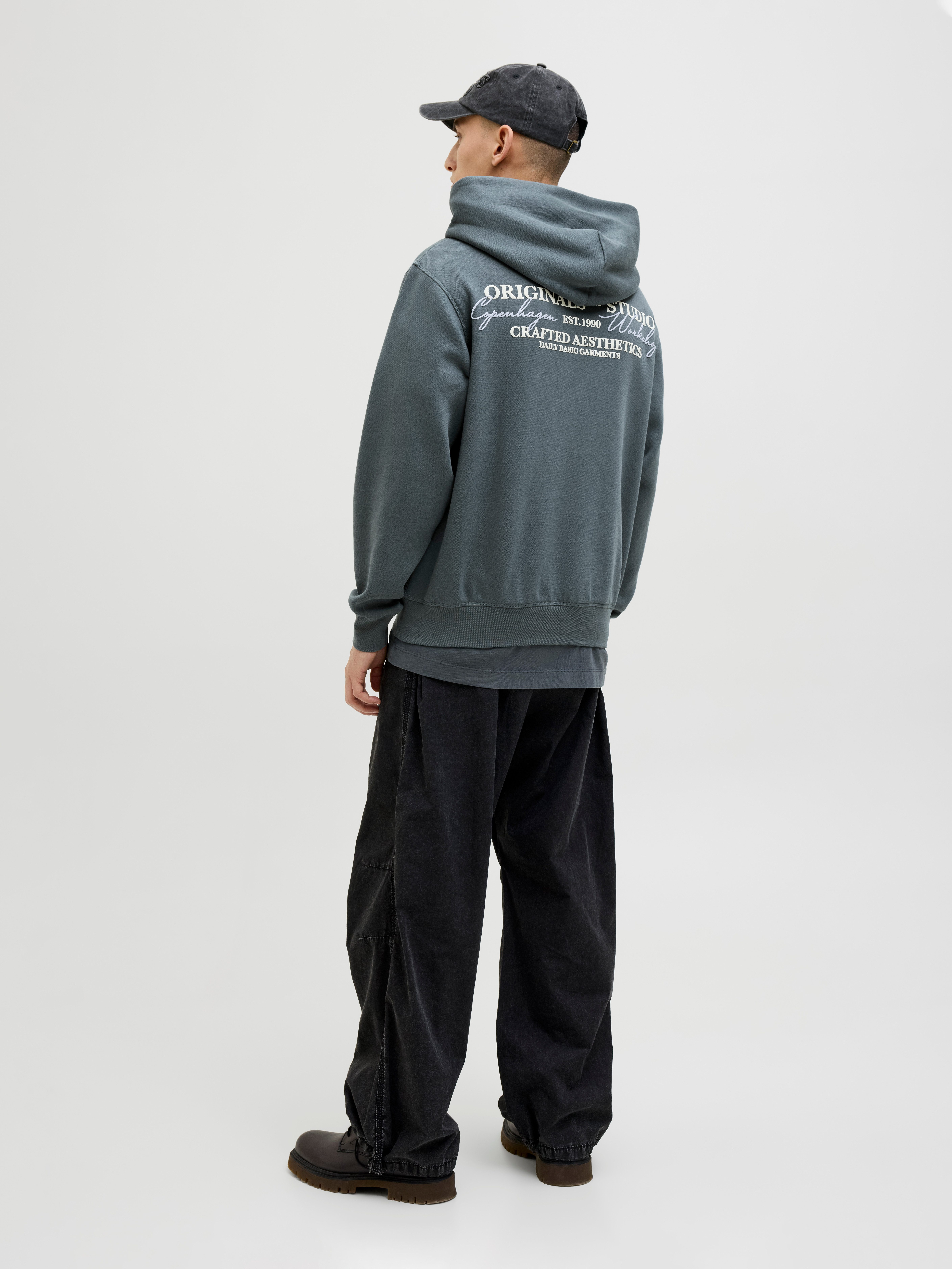 Jack & Jones Hoodie JORISLINGTON BACK SWEAT HOOD SN