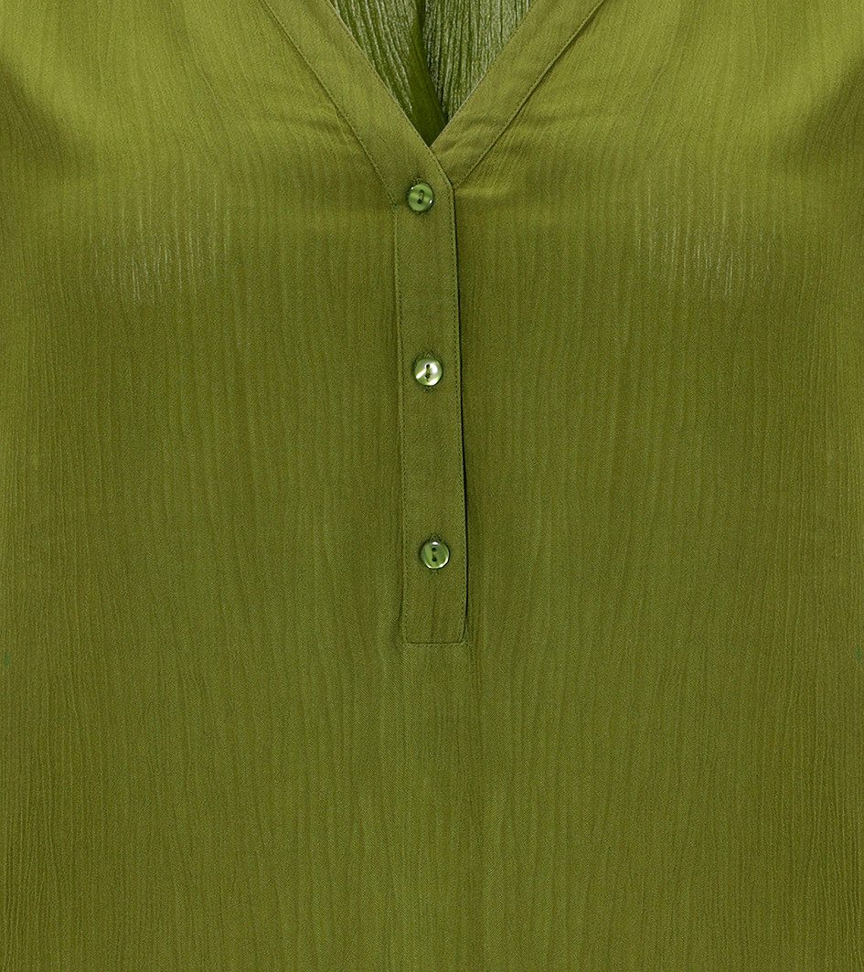Aniston PLUS Lange blouse in trendy crepe-kwaliteit - nieuwe collectie