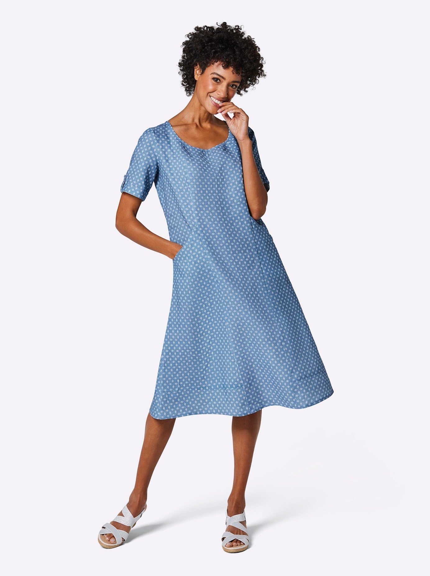 CREATION L PREMIUM Zomerjurk Linnen jurk