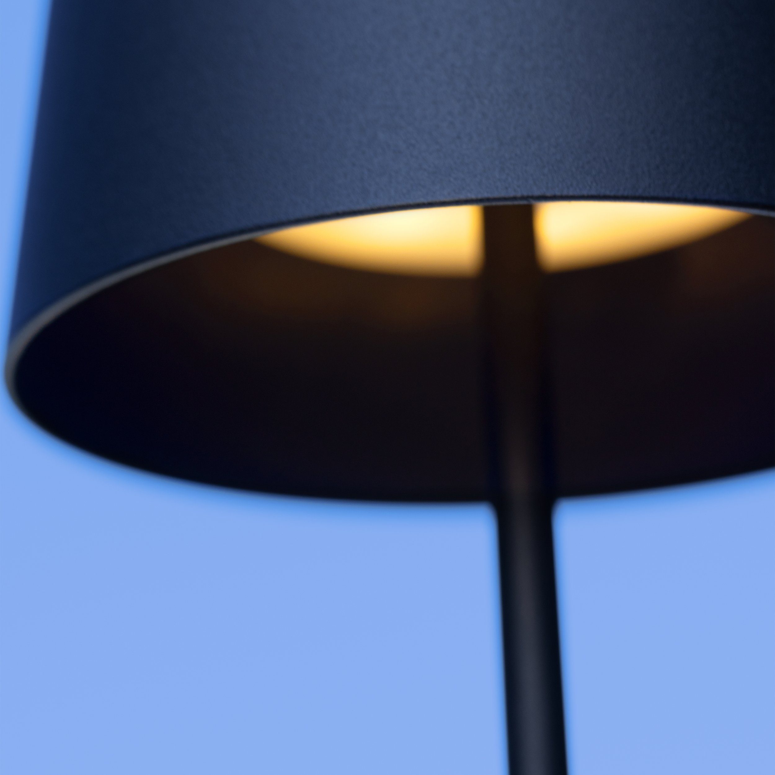 Brilliant Leuchten Led-tafellamp Kaami - mobiele LED buiten tafellamp