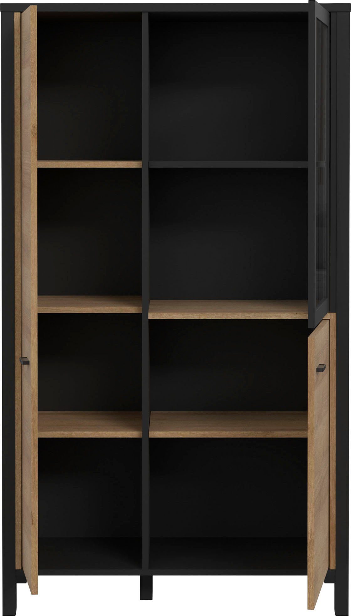 FORTE Vitrinekast High Rock Hoogte ca. 152 cm