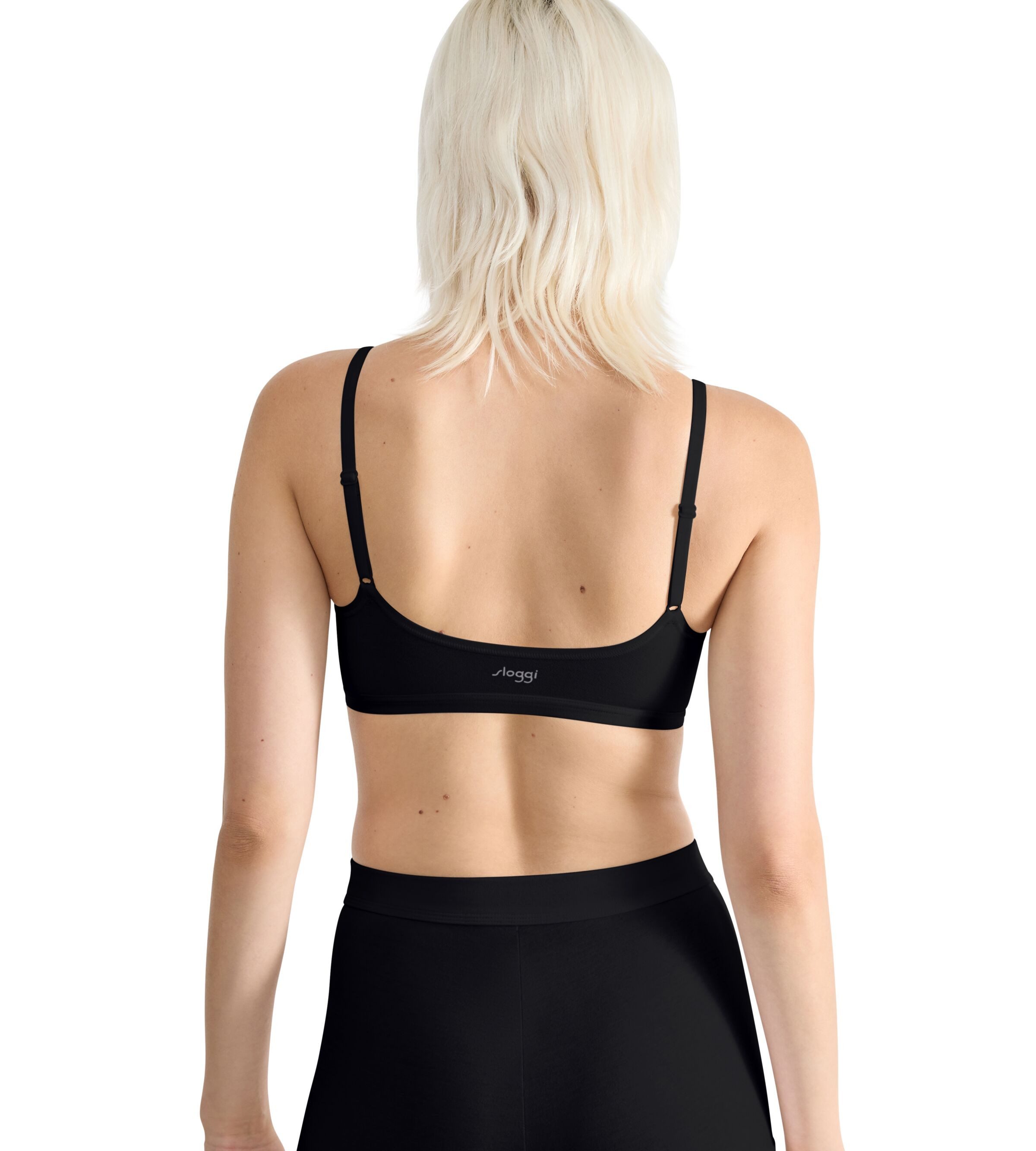 Sloggi Bustier GO Daily Cotton Top glans-effect details