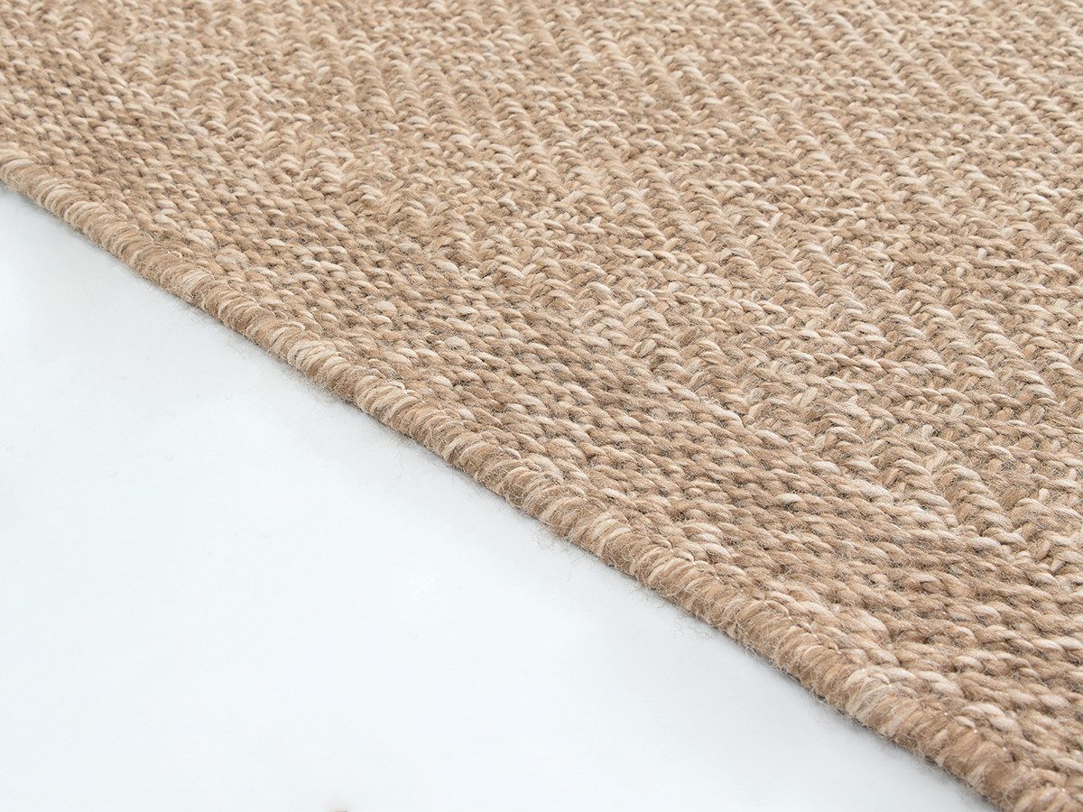 The carpet Vloerkleed Kansas moderne robuuste in- en outdoor tapijt jute look