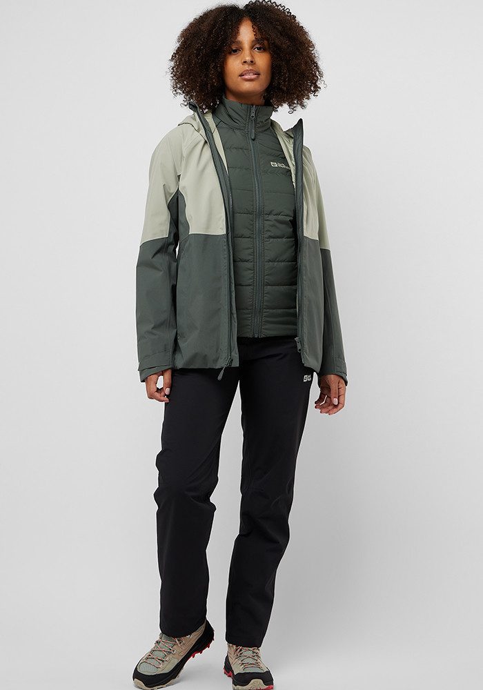 Jack Wolfskin Functioneel 3-in-1-jack GLAABACH 3-in-1 JKT W