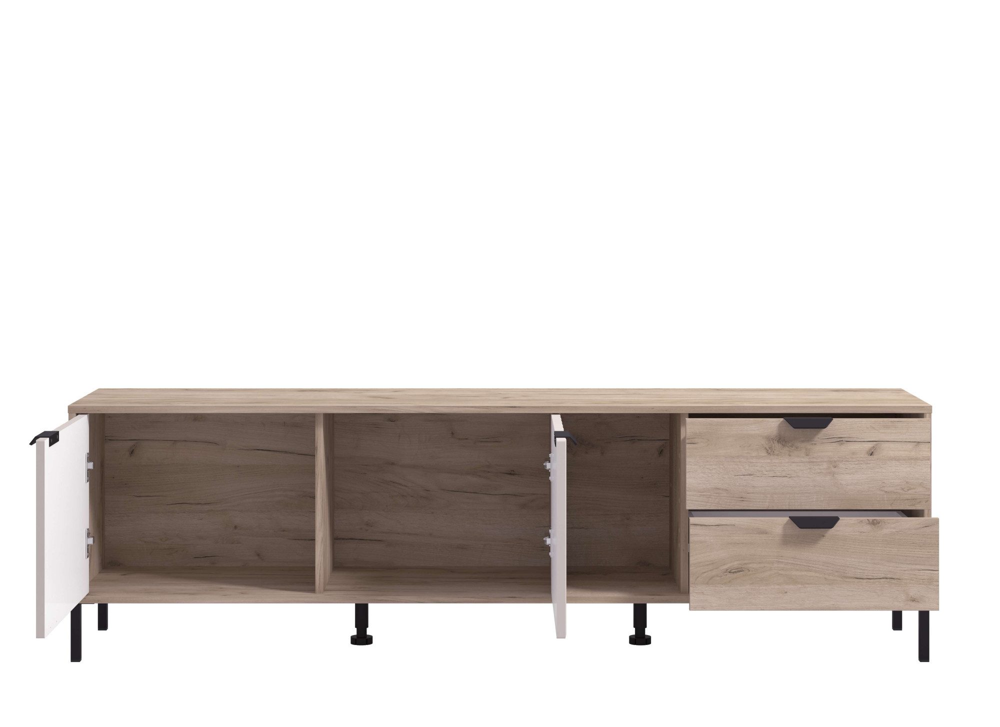 Home affaire Tv-meubel Vandea TV-Lowboard, TV-kast, TV-standaard, modern design