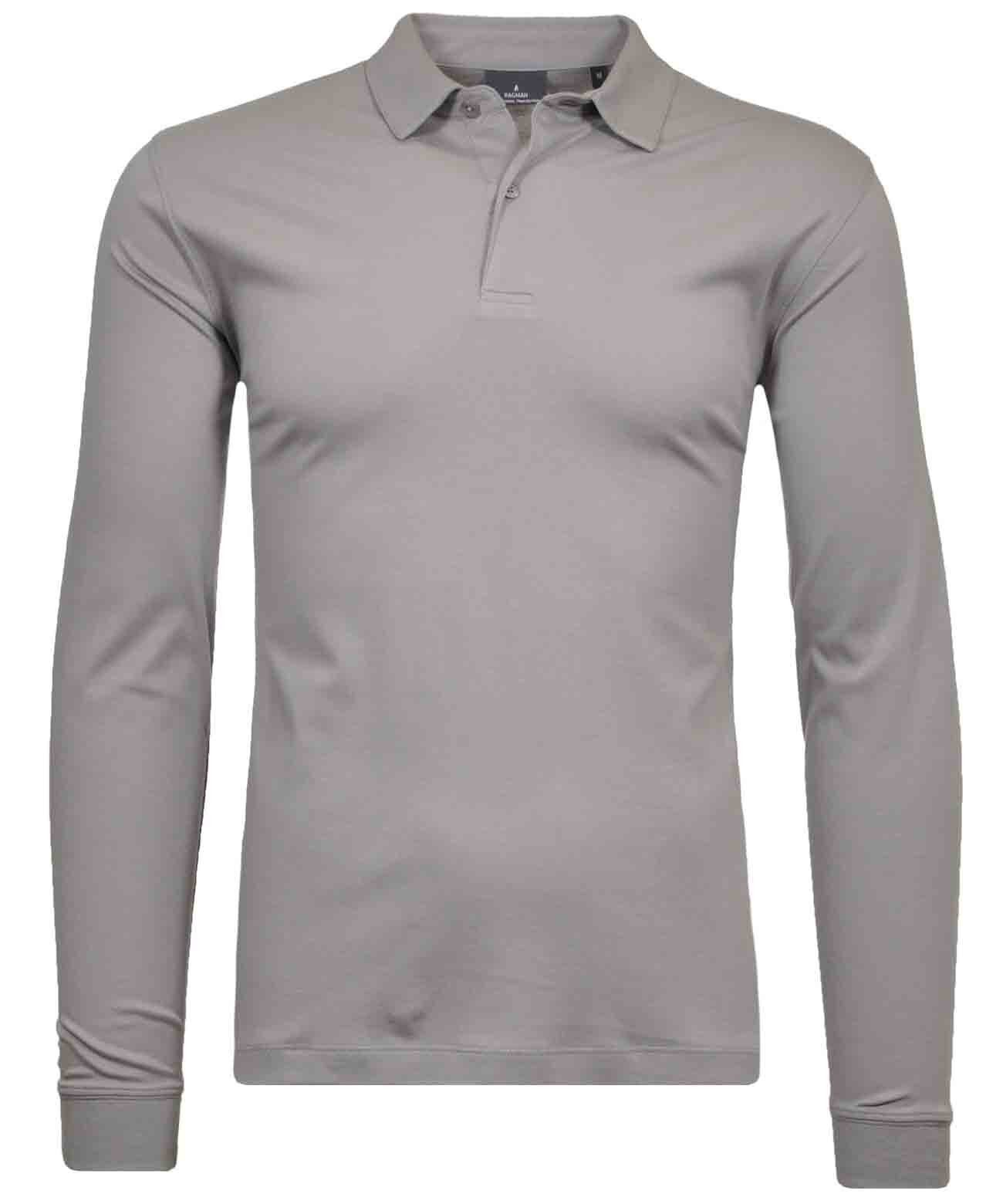 RAGMAN Poloshirt heren t-shirts maat XXL grijs