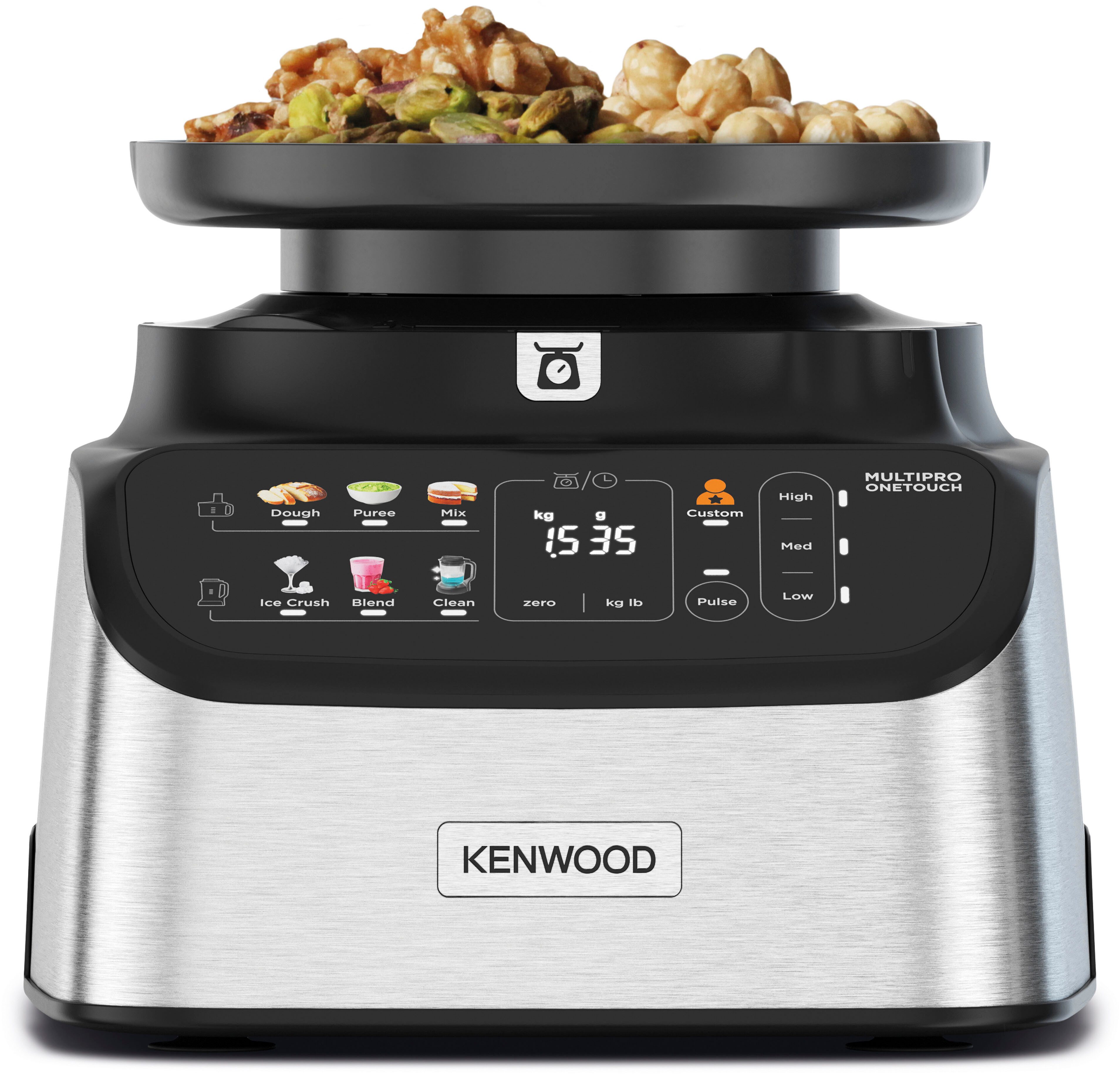 KENWOOD Compacte keukenmachine MultiPro OneTouch FDM73.480SS schwarz