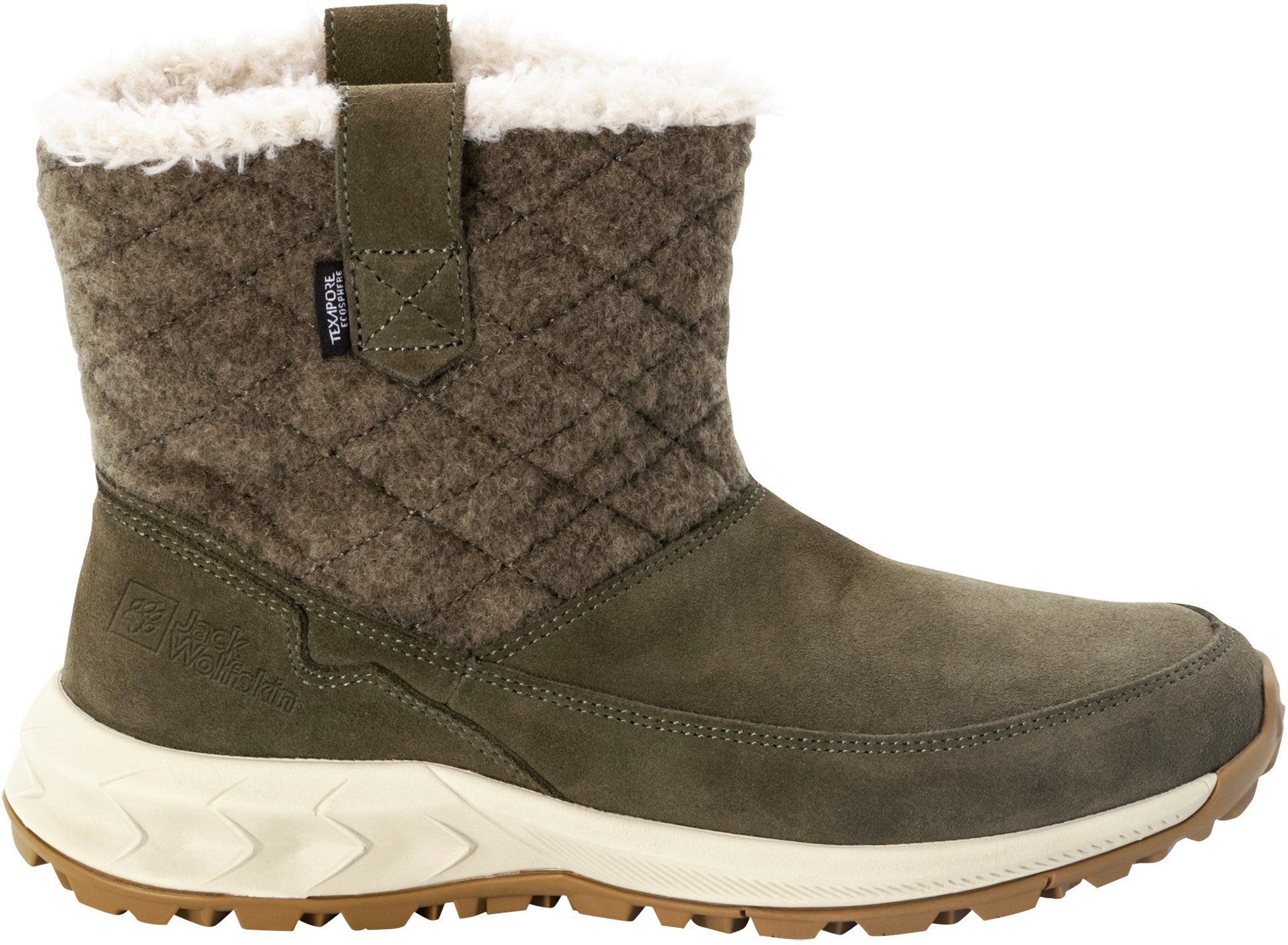 Jack Wolfskin Boots zonder sluiting QUEENSTOWN TEXAPORE BOOT W Winterlaarzen, snowboots, winterschoenen, waterdicht en gevoerd