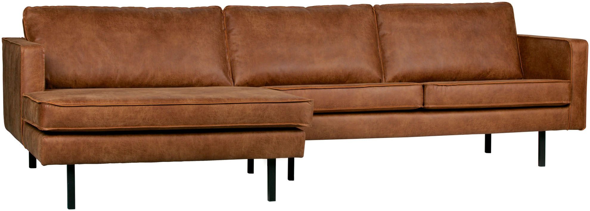 WOOOD Hoekbank Rodeo chaise longue vrijstaand, h 85 cm x b 300 cm