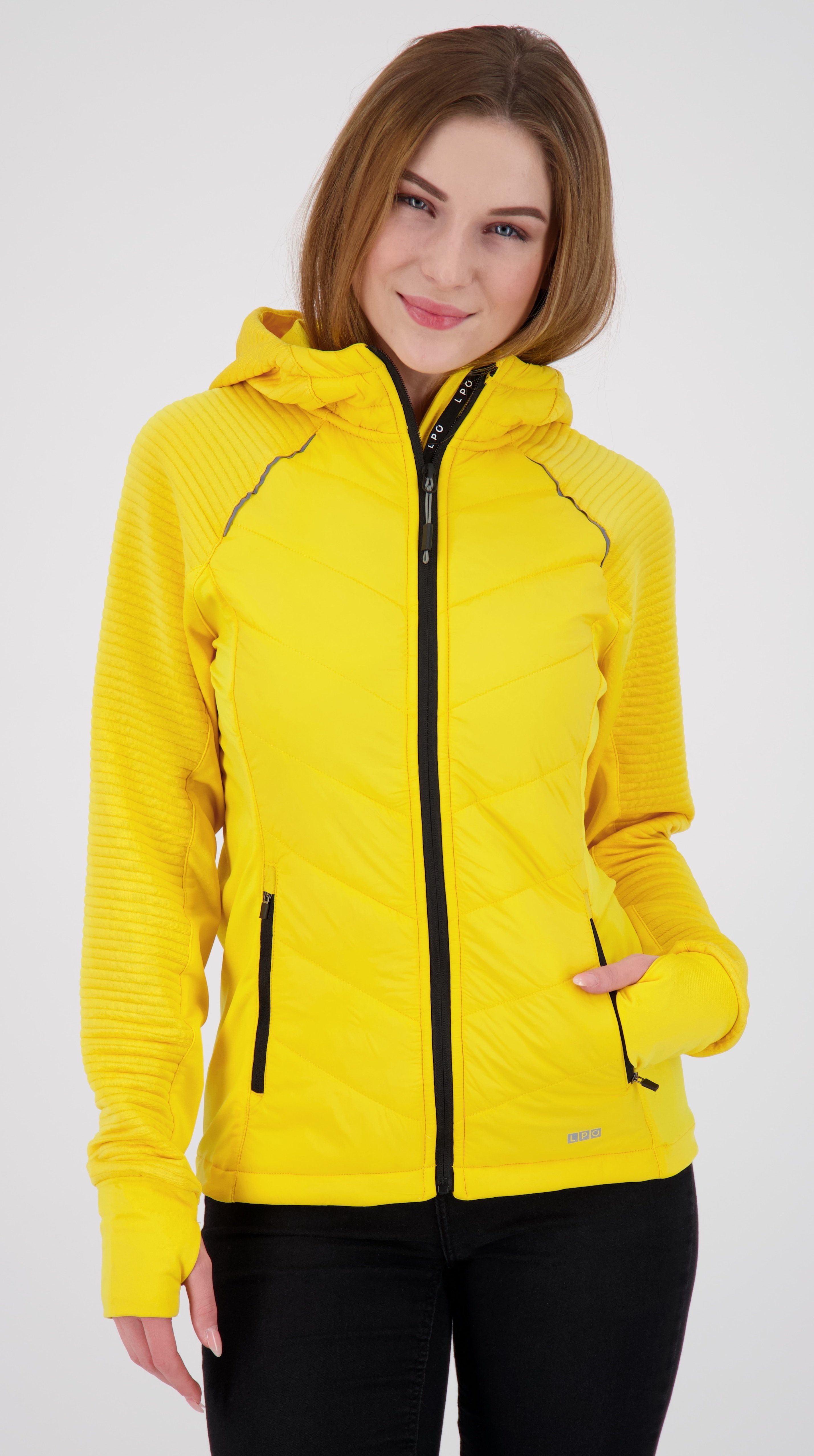 DEPROC Active Gebreid fleecejack ELMCOURT WOMEN