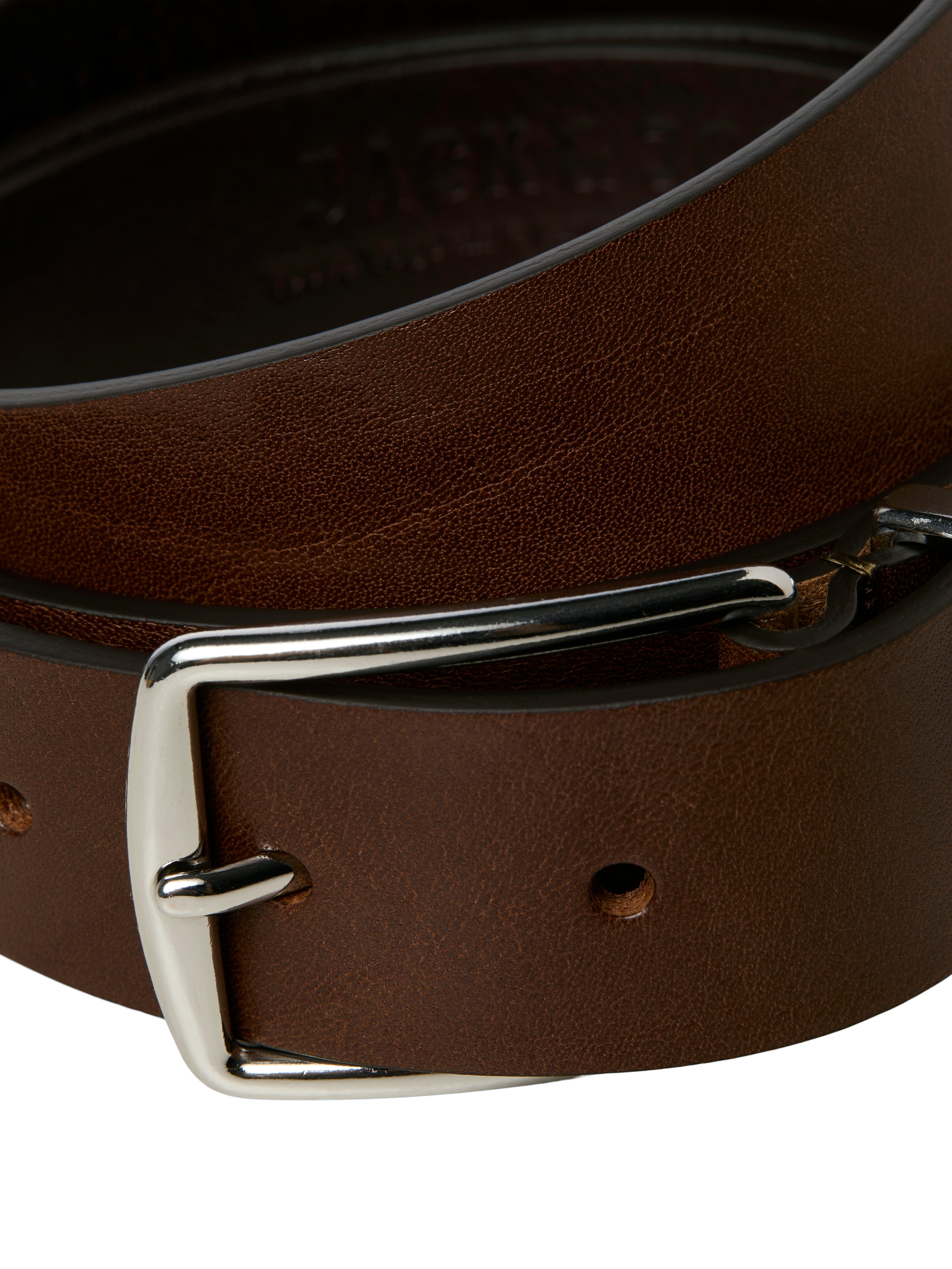 Jack & Jones Leren riem JACPRAGUE LEATHER BELT NOOS