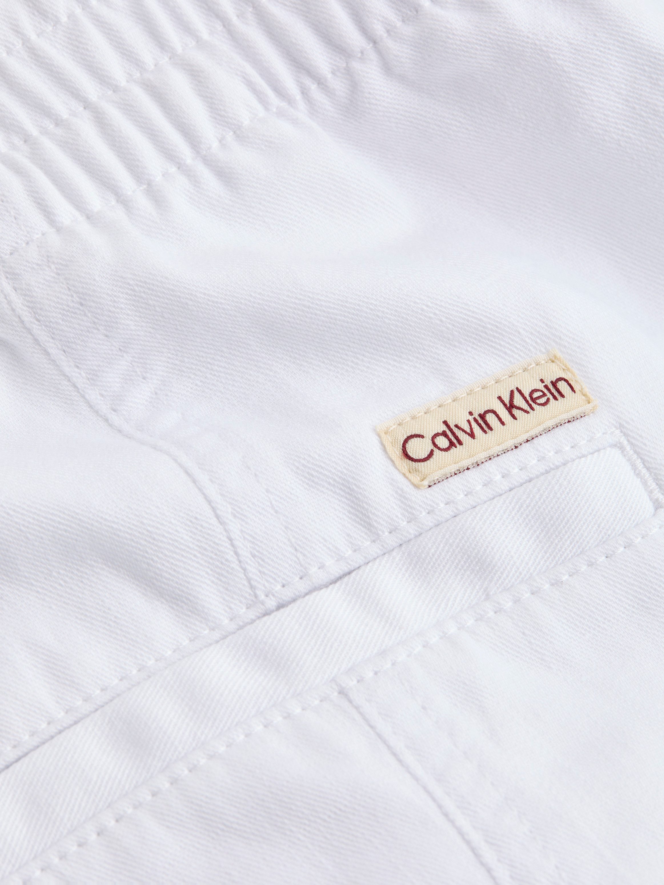 Calvin Klein Linnen broek SOFT LINEN PANT