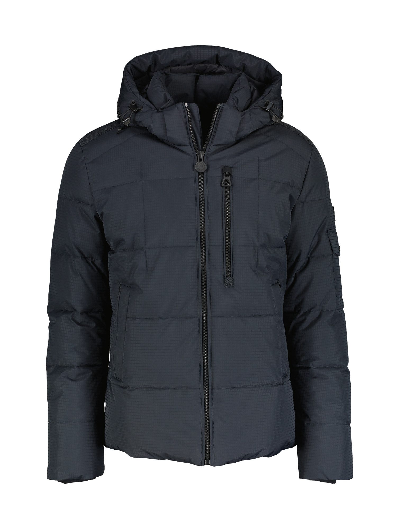 Lerros Gewatteerde jas LERROS gevoerde gewatteerde blouson met afneembare capuchon
