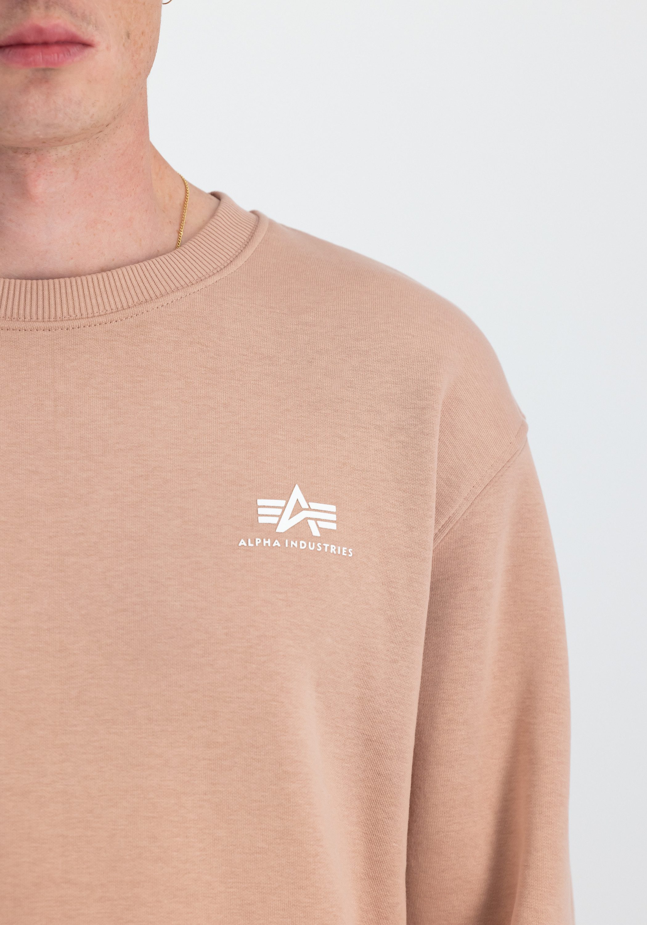 Alpha Industries Sweater Alpha Industries Men - Sweatshirts Basic Sweater Small Logo