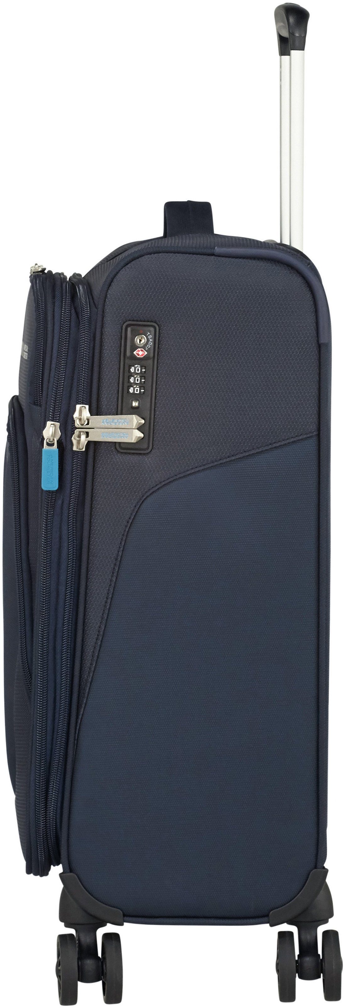 American Tourister® Zachte bagage trolley SUMMERFUNK, 55 cm Handbagage koffer trolley TSA-cijferslot volumevergroting