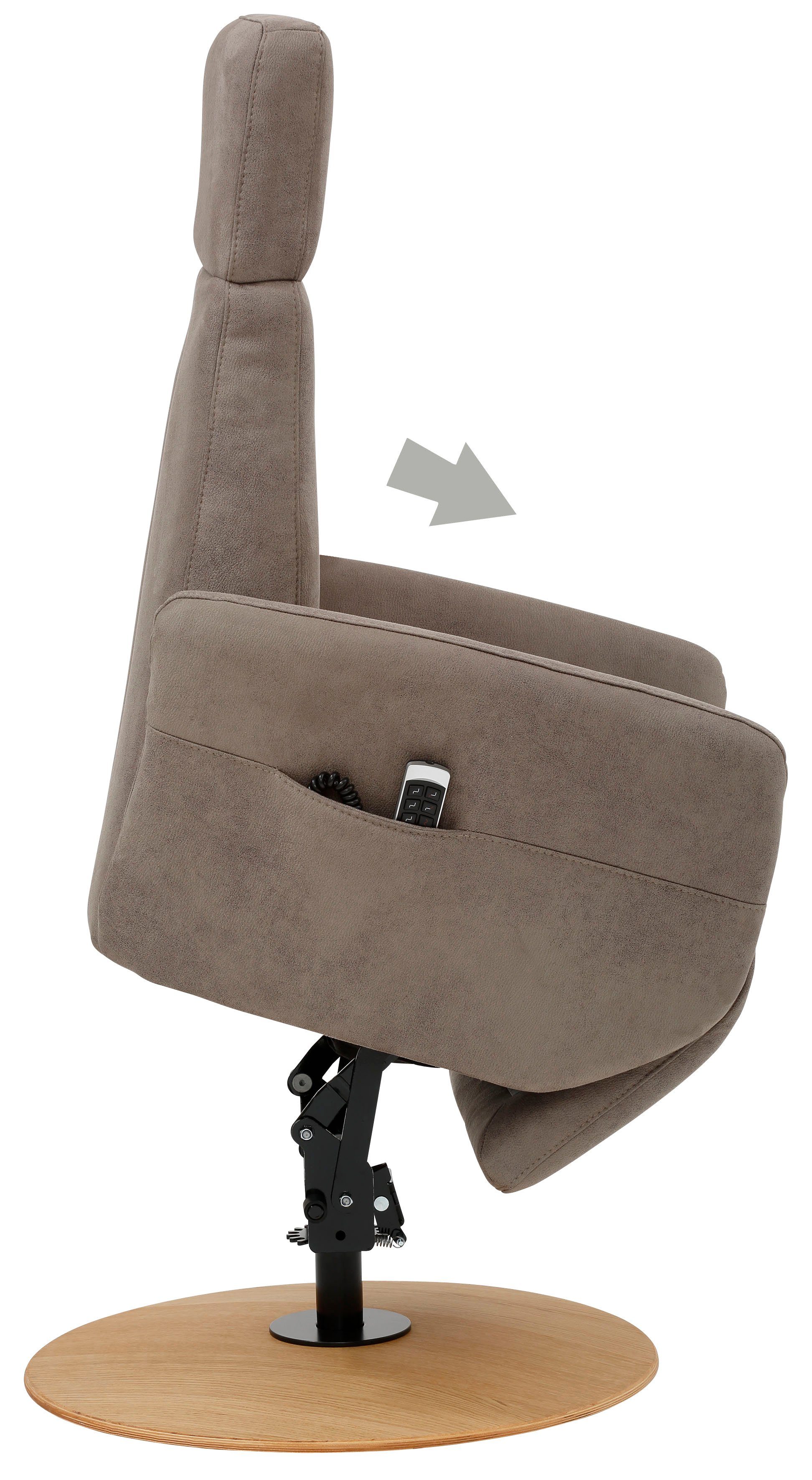 sit&more Relaxfauteuil Cobra naar keuze met 2 motoren, 2 motoren en accu of met 2 motoren