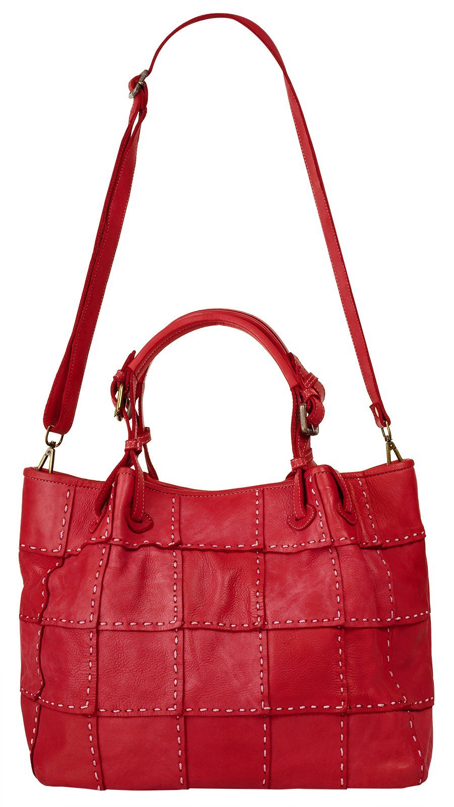 Samantha Look Shopper echt leer, made in italy