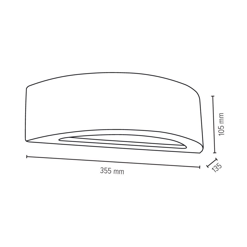 SPOT Light Wandlamp BLOCK Echt beton